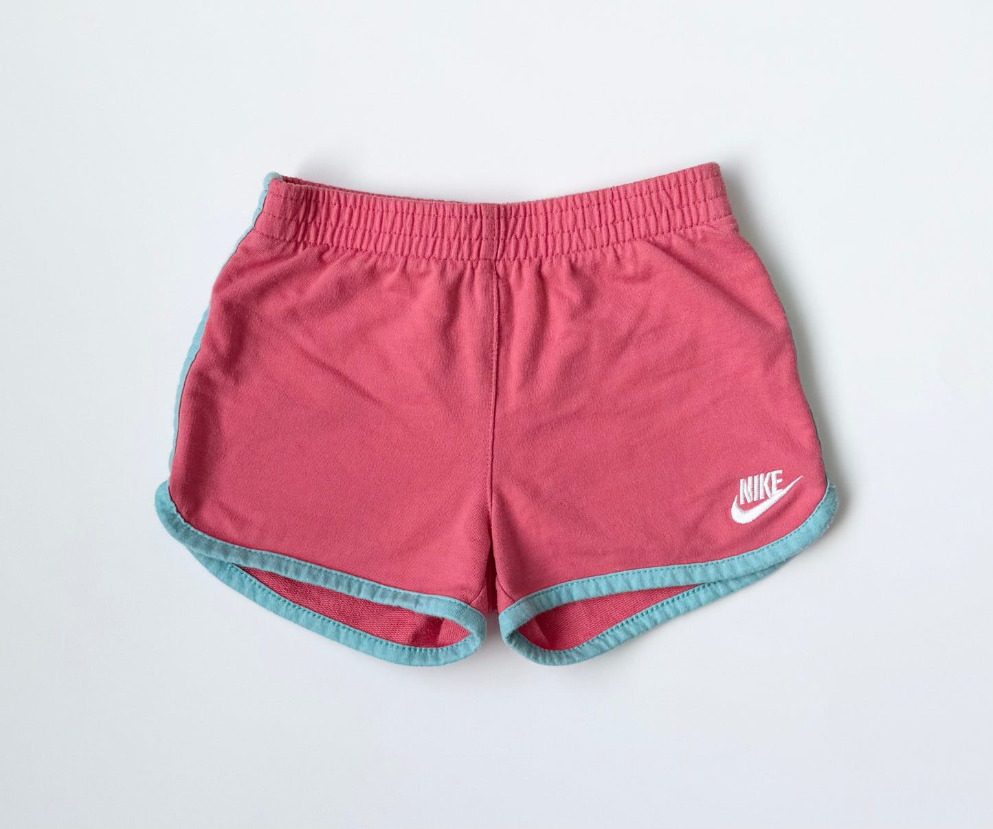 Nike Pink & Blue Sweat Shorts (24 Months)