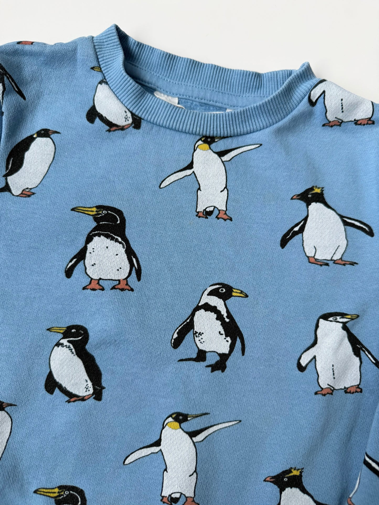 H&M Blue Penguins Sweater (18-24 Months)