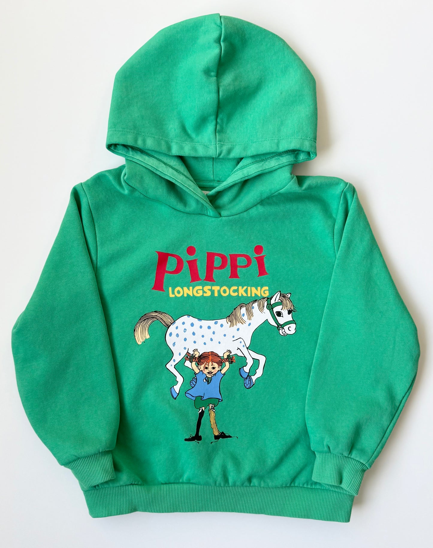 H&M Green Pippi Longstocking Hoodie (2-4 Years)