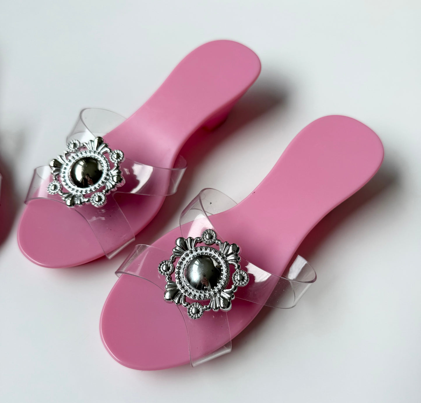 Pink Dress Up Shoes Bundle - Two Pairs (8/9T)