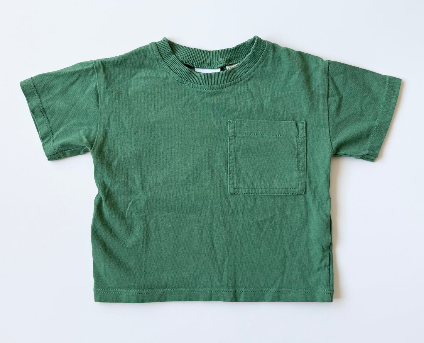 Zara Green Pocket T-Shirt (9-12 Months)