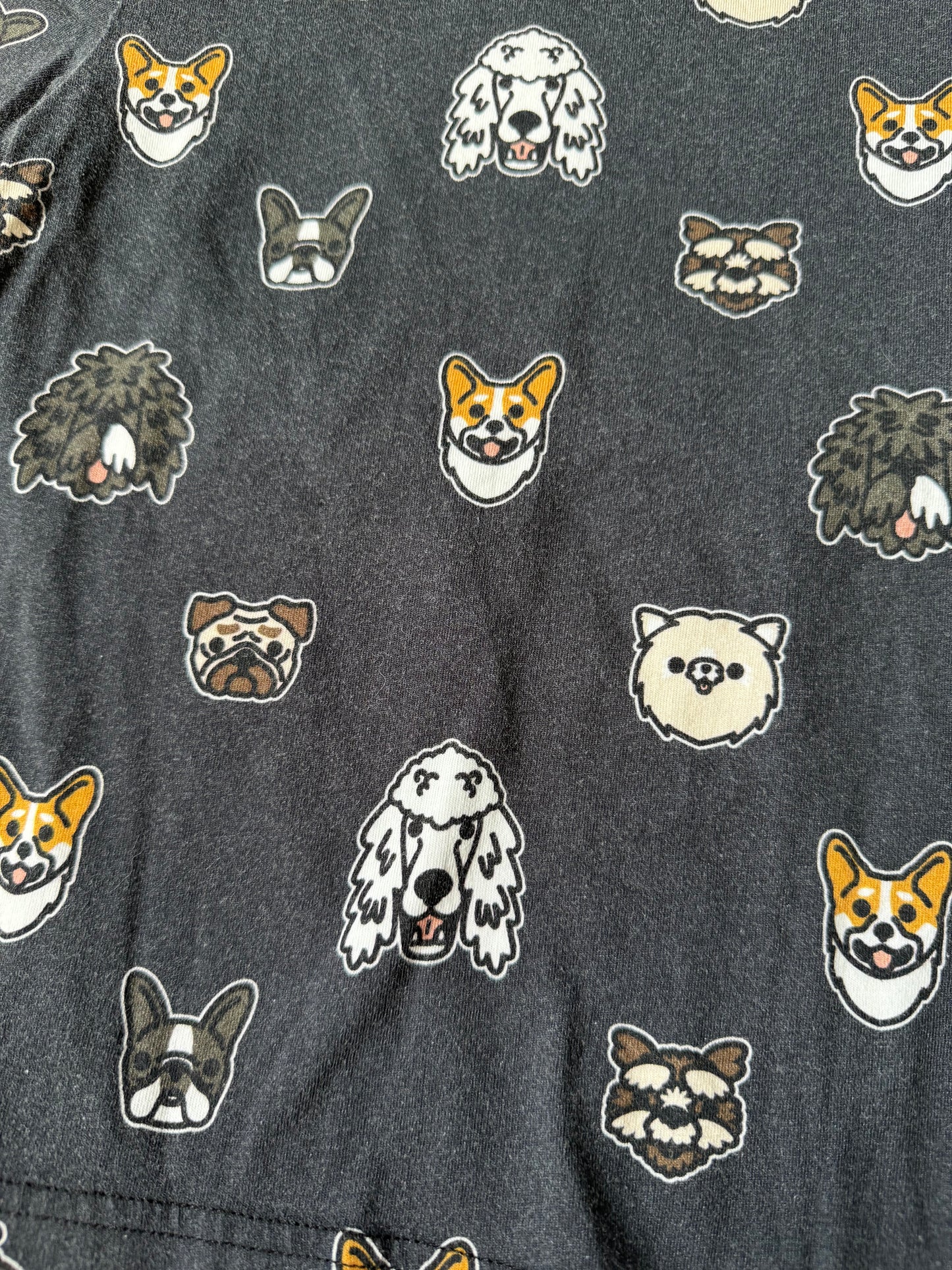 Whistle & Flute Black Dogs T-Shirt (5-6 Years)