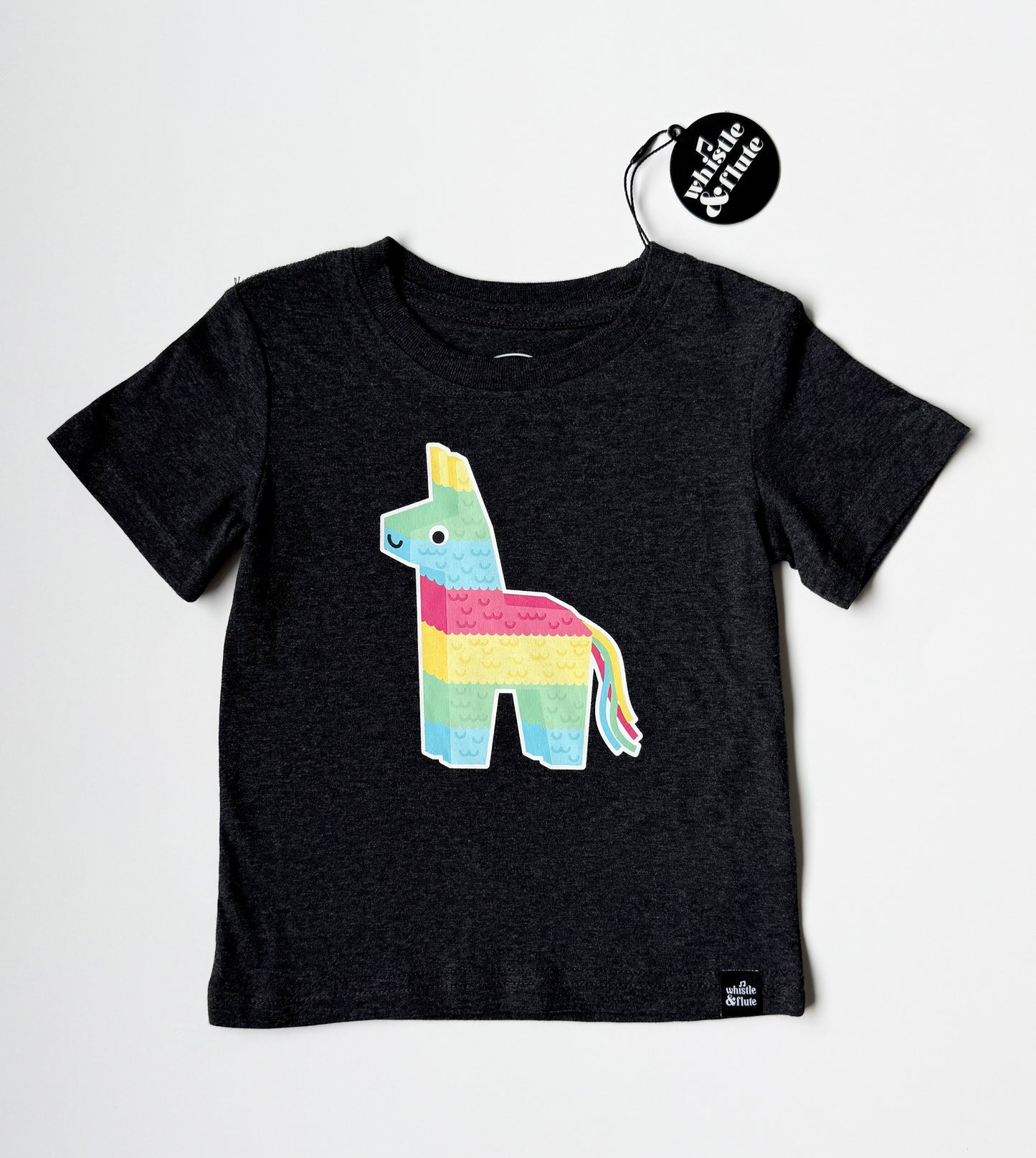 Whistle & Flute Dark Grey Piñata T-Shirt - New (1-2 Years)