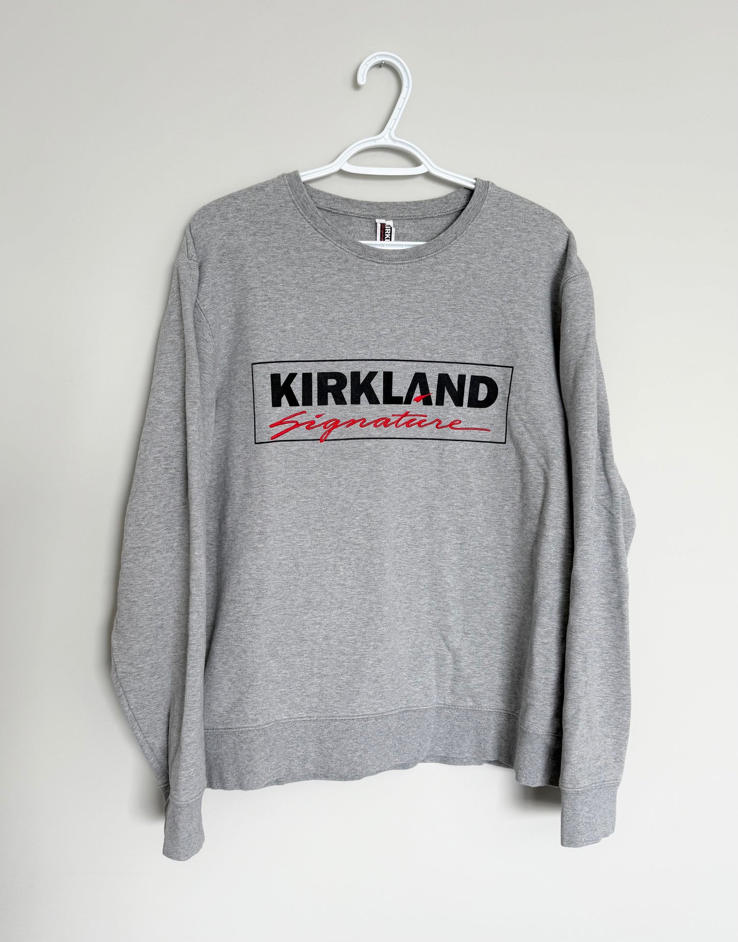 Unisex Kirkland Grey Signature Pullover Sweater (WL/MM)