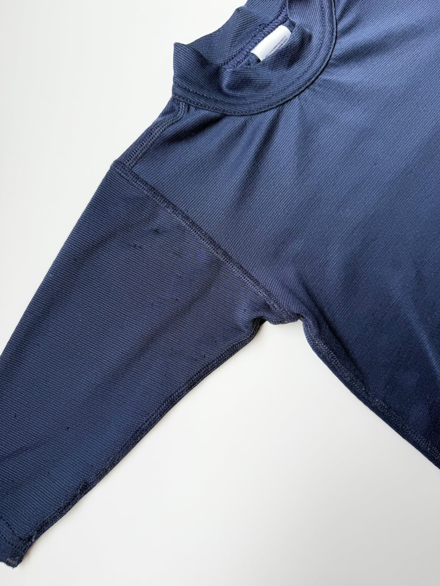 Patagonia Capilene Navy Long Sleeve Bodysuit (18 Months)