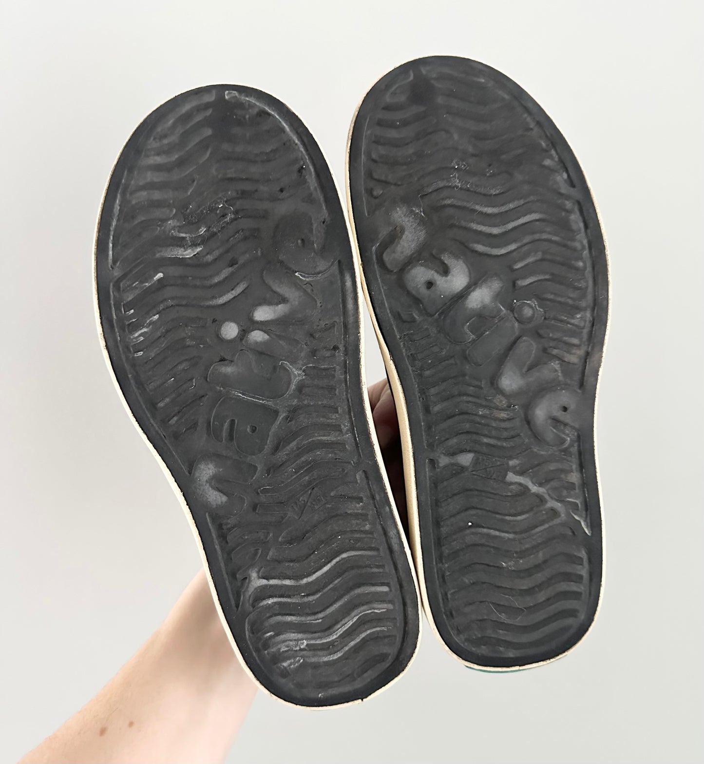 Unisex Native Jericho Slip On Shoes in Jiffy Black (W7/M5)