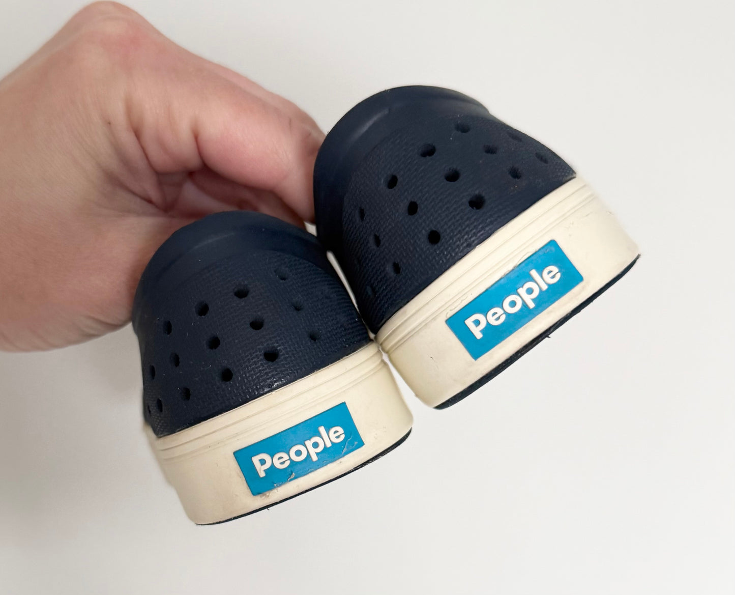 People Navy Slip Ons (10)