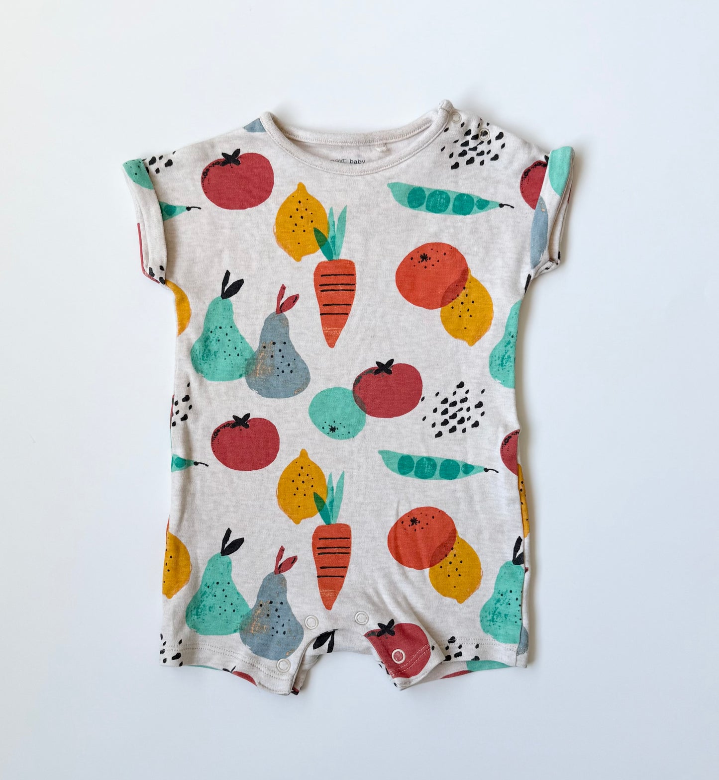 Next Baby Vegetables Romper (3-6 Months)