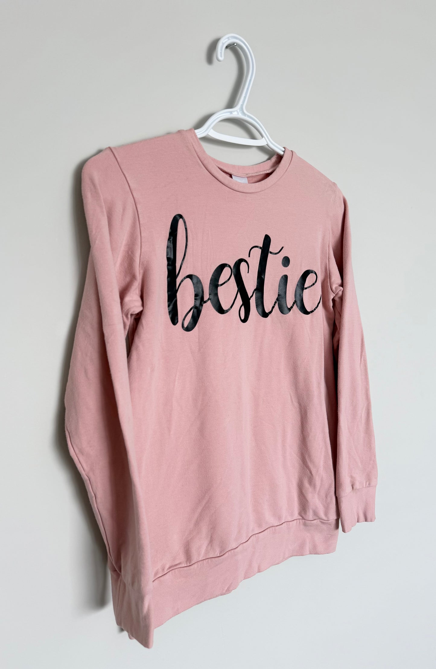 Posh & Cozy Pink Bestie Long Sleeve (Youth XL)