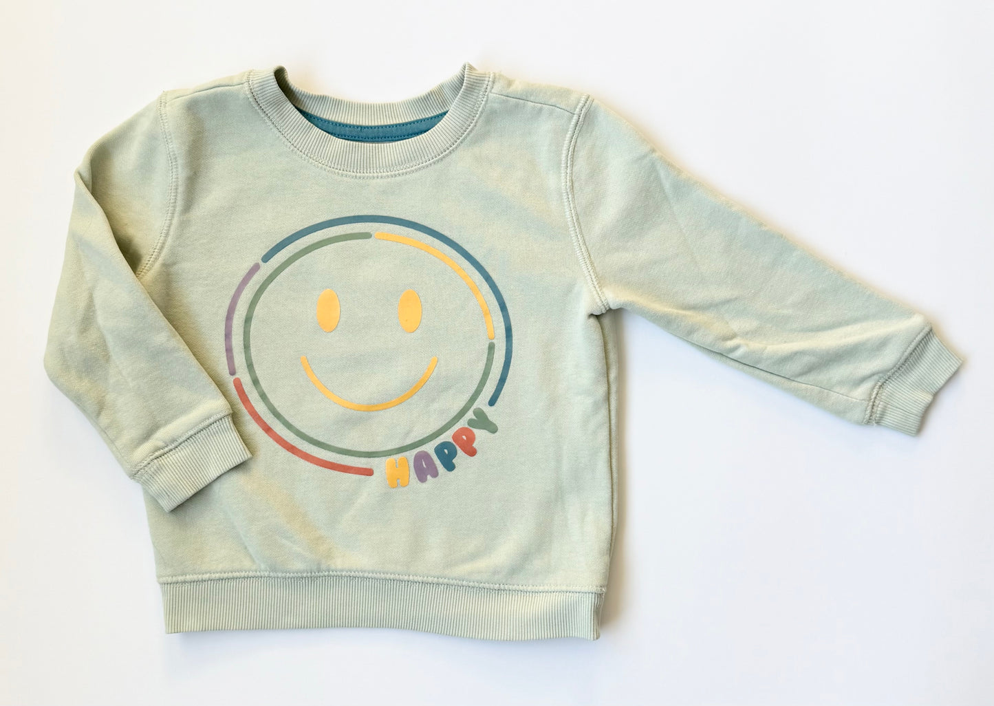 George Green “Happy” Smiley Face Sweater (3T)