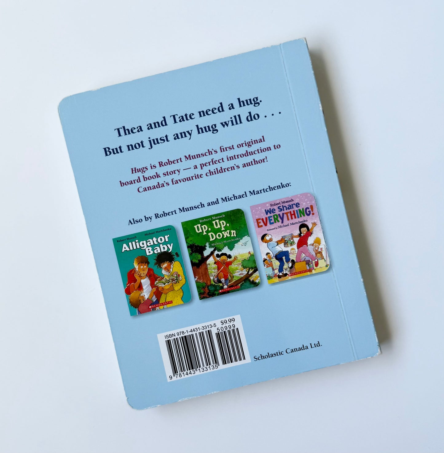 Hugs by Robert Munsch Board Book