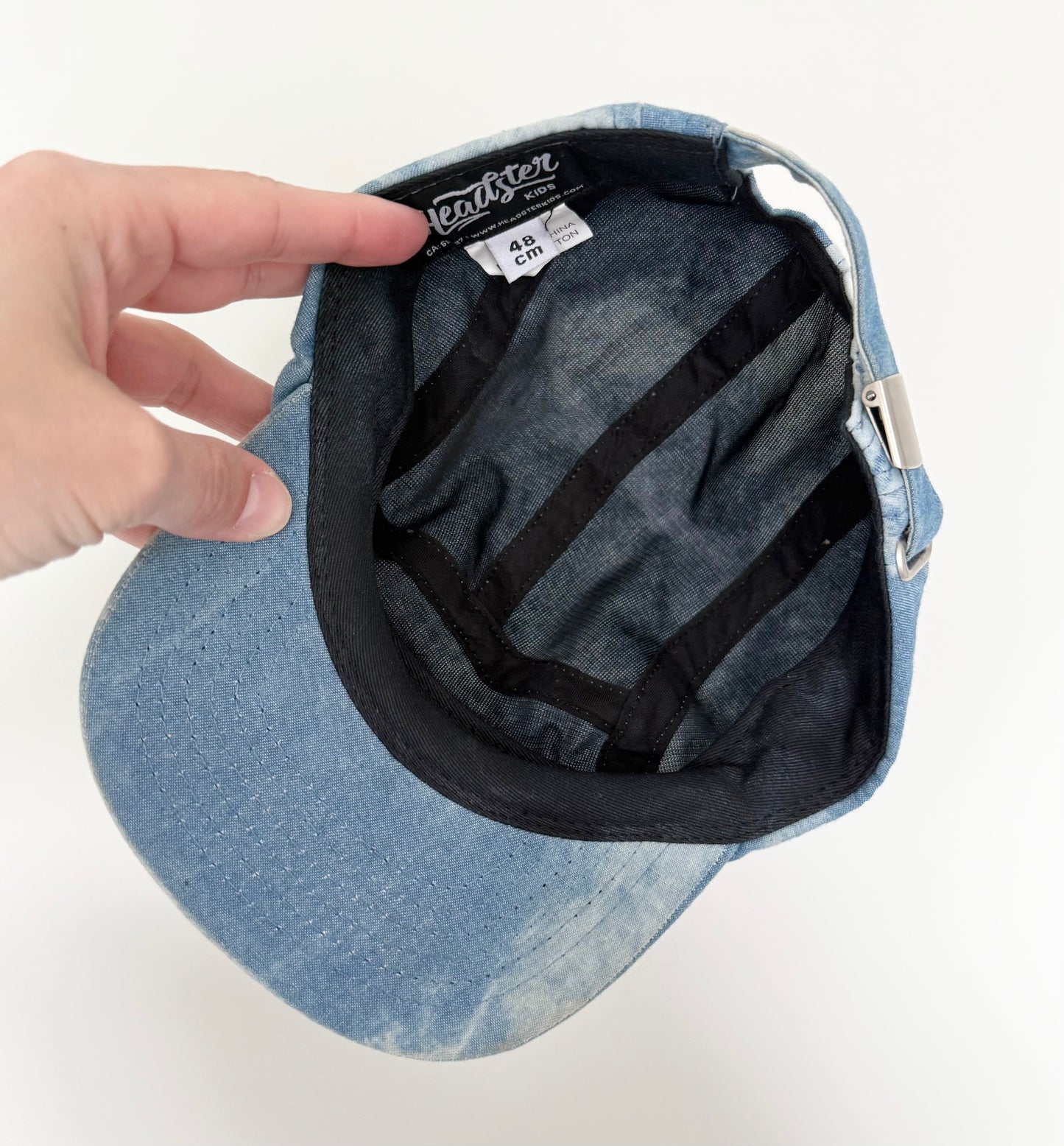 Headster Blue Jean Tie Dye SnapBack Hat (48CM)