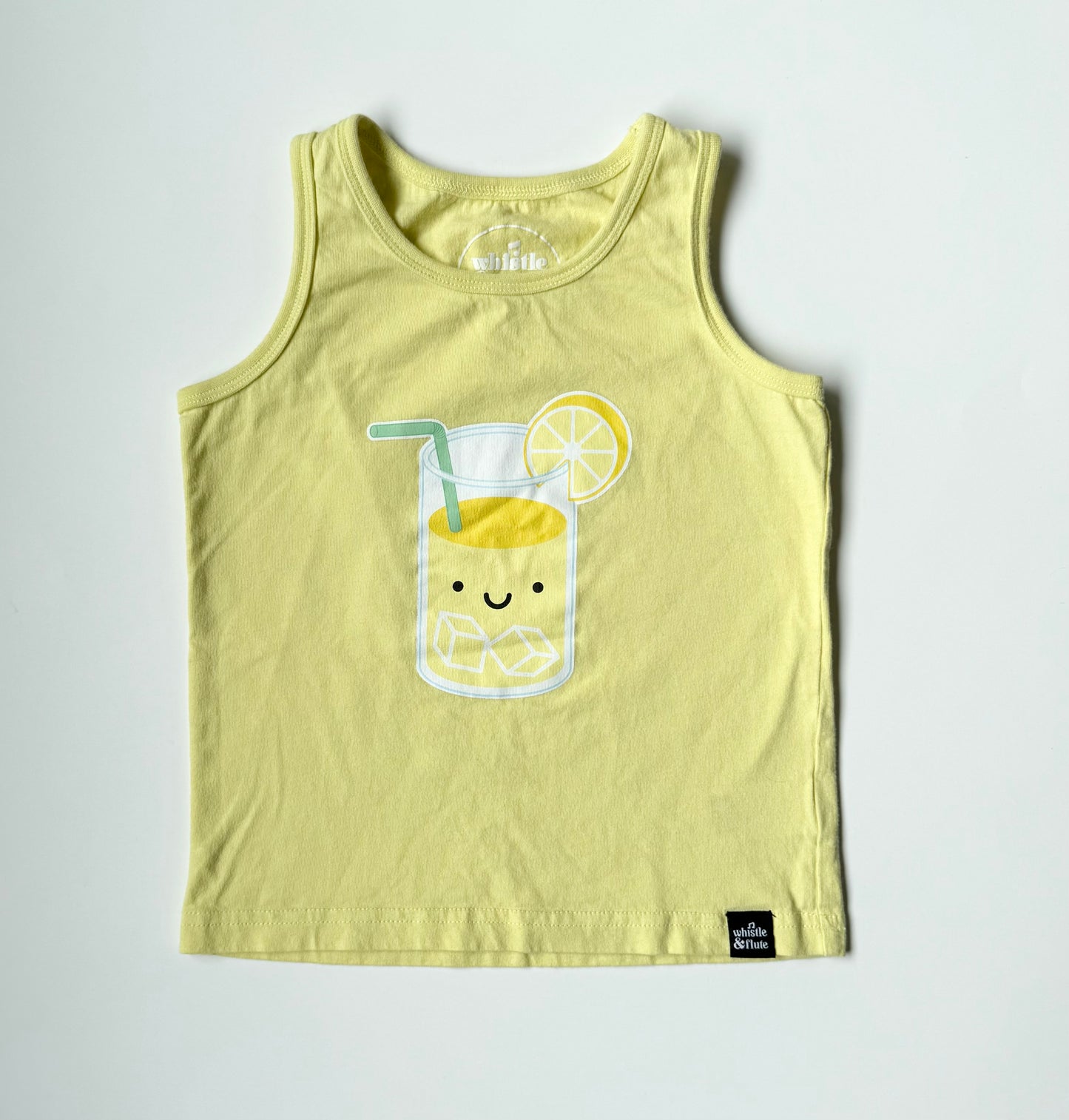 Whistle & Flute Yellow Lemonade Tank Top (3-4 Years)