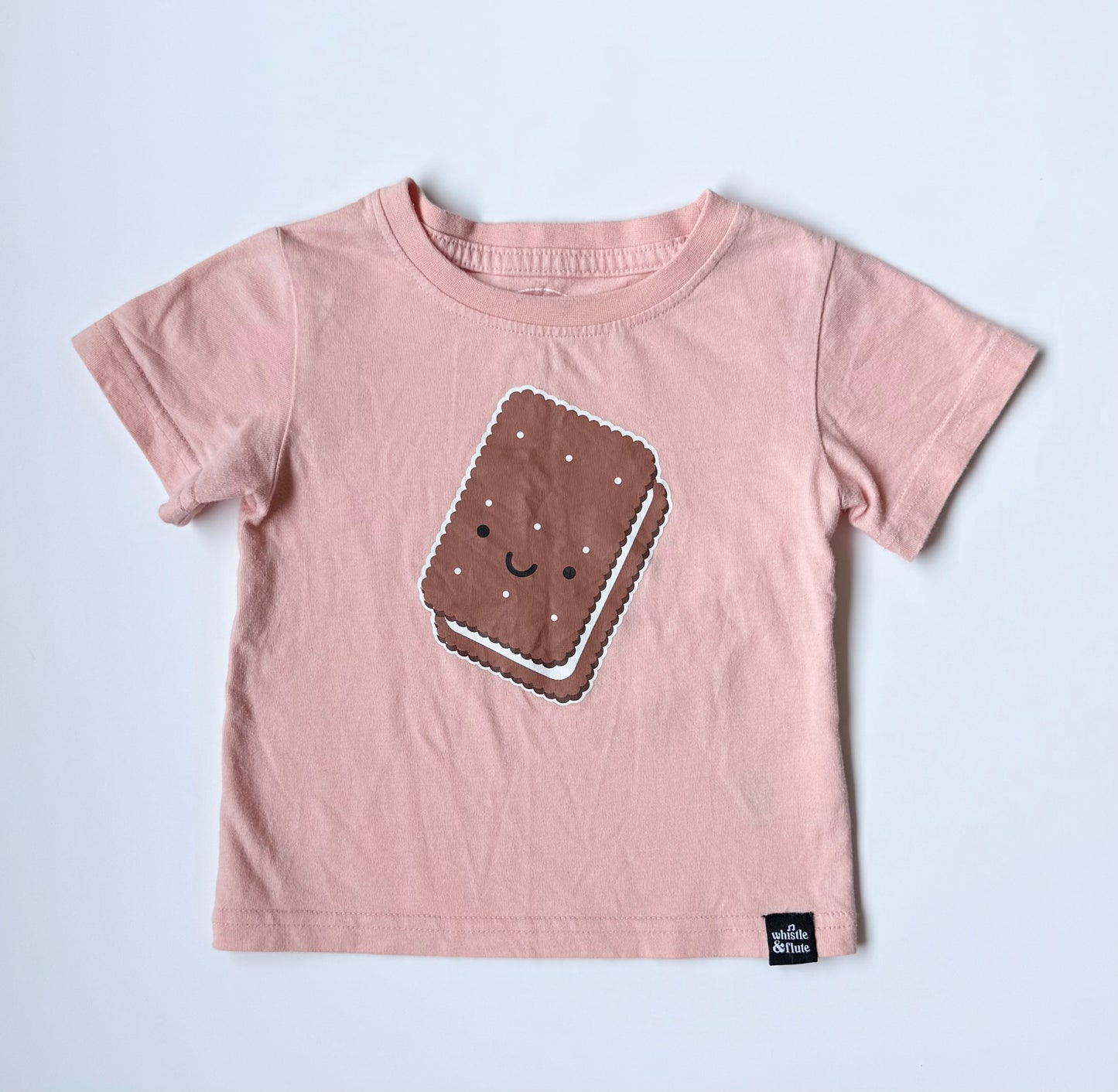 Whistle & Flute Pink Ice Cream Sandwich T-Shirt (12-18 Months)