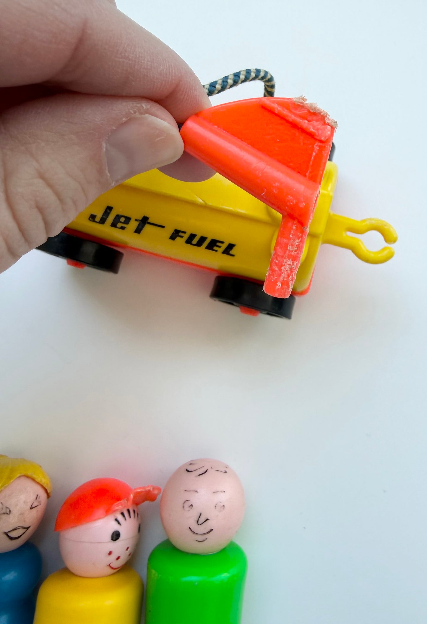 Vintage Fisher-Price Little People Figurine & Vehicle Bundle