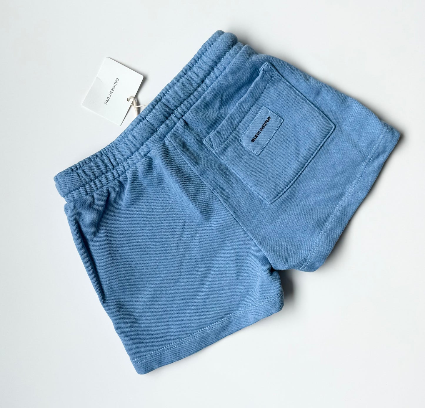 Zara Blue “Awesome Time” Sweat Shorts - New (9-12 Months)