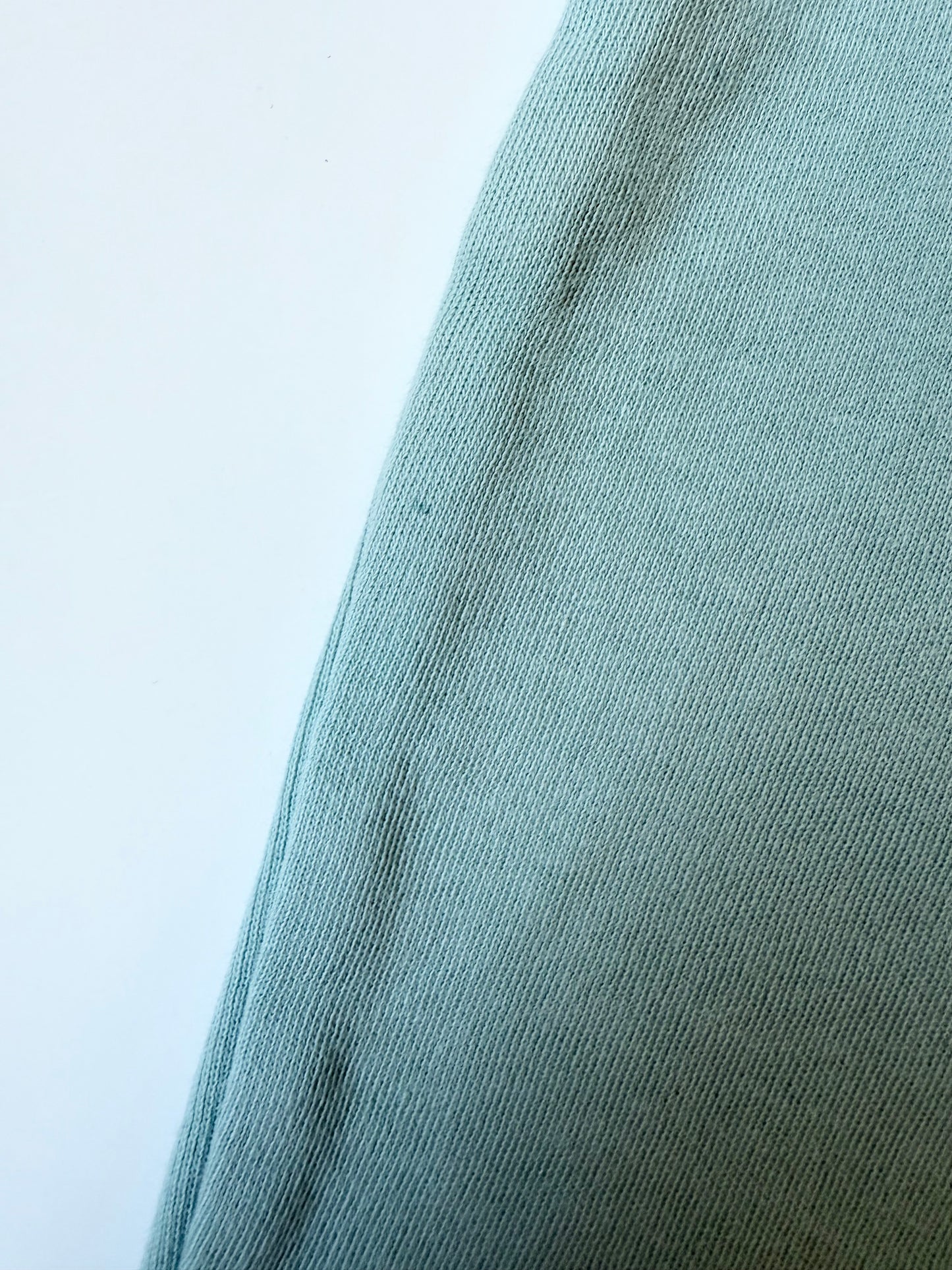 Parade Organics Light Green/Blue Short Sleeve Sleeper Romper (0-3 Months)
