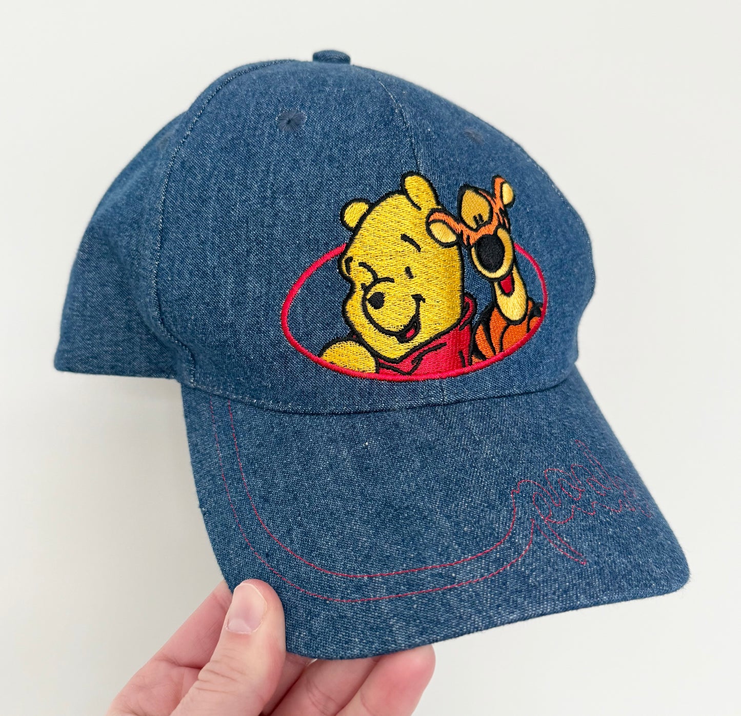 Adult Vintage Disneys Winnie the Pooh Jean Ball Cap