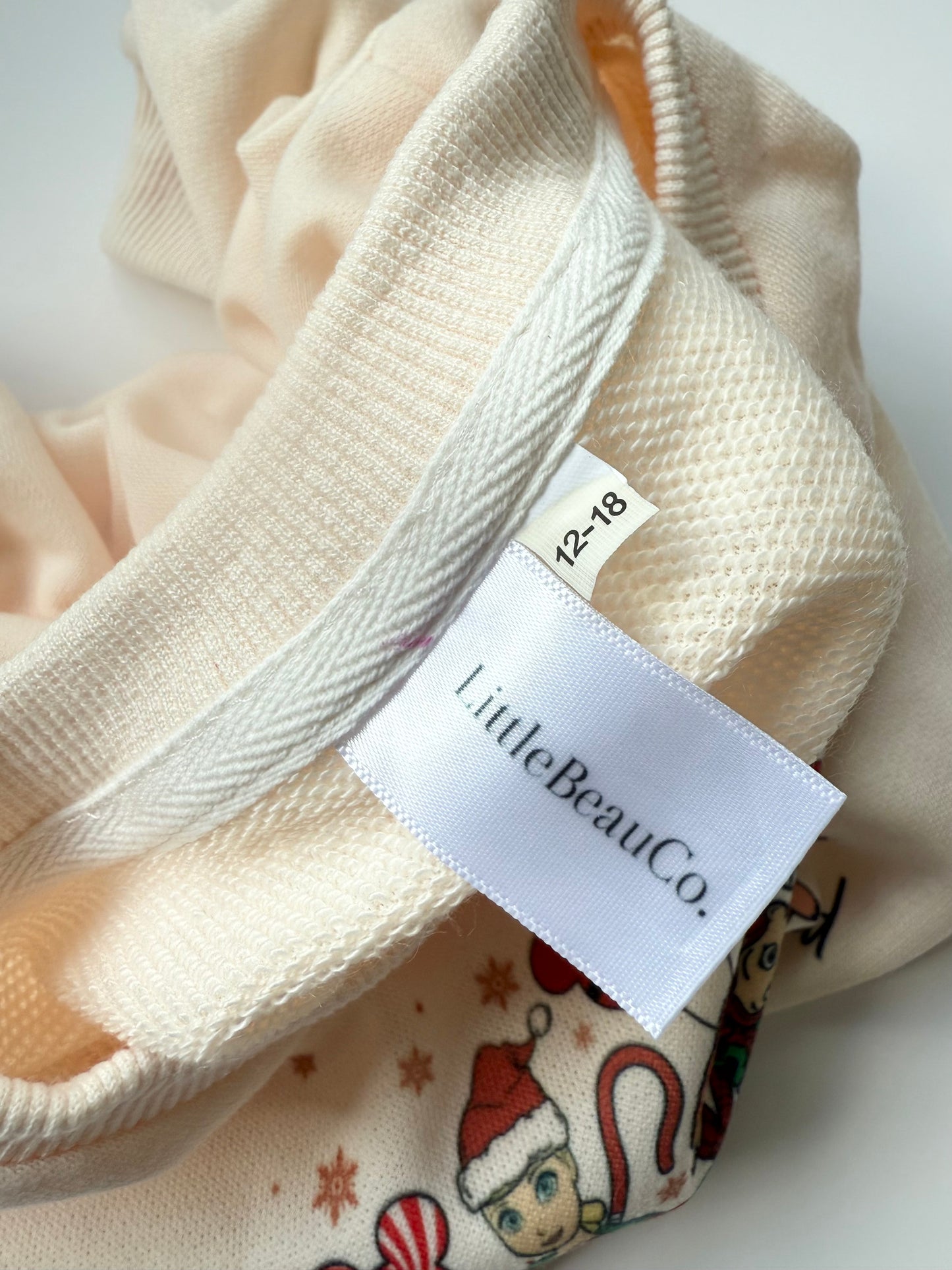 Little Beau Co x Disney Toy Story Christmas Sweater Bubble Romper (12-18 Months)