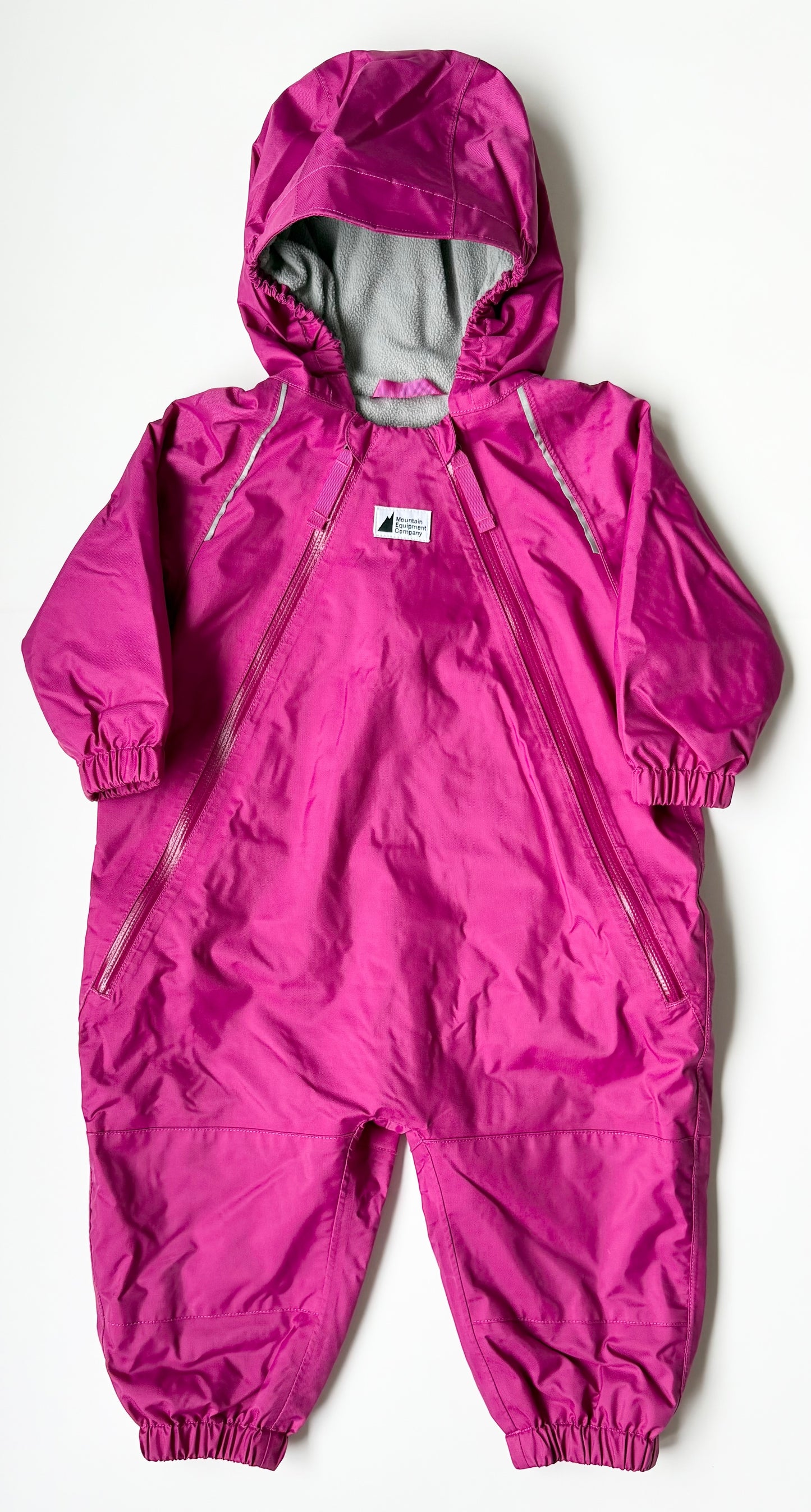 MEC Magenta Fleece Lined Cozy Newt Suit (12 Months)