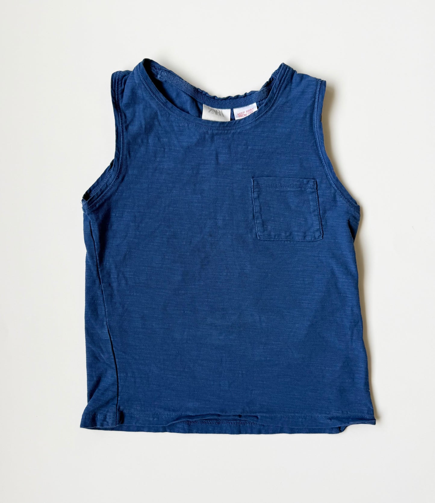 Zara Blue Tank Top (4-5 Years)