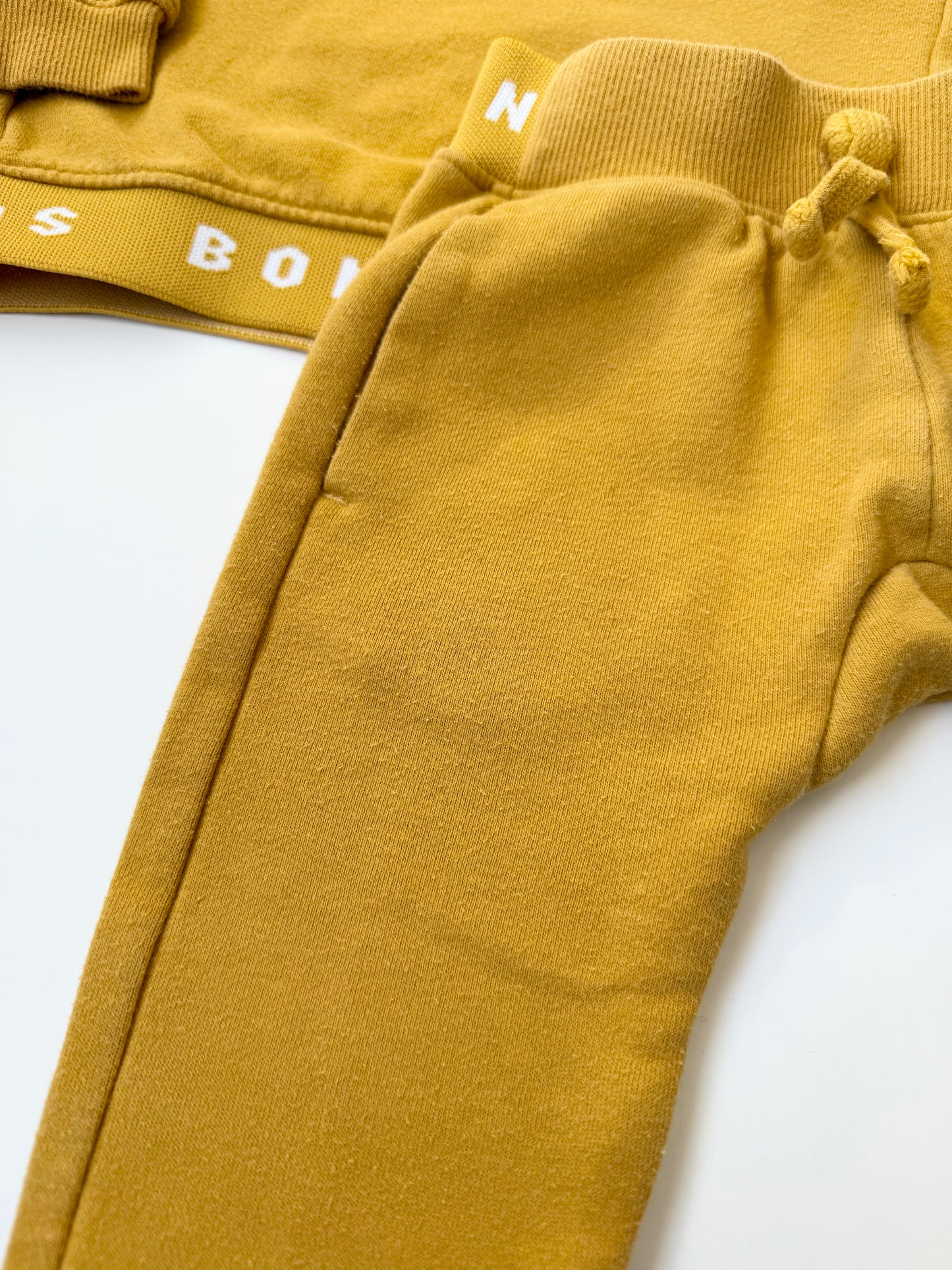 Bonds Mustard Sweatsuit Set (6-12 Months)