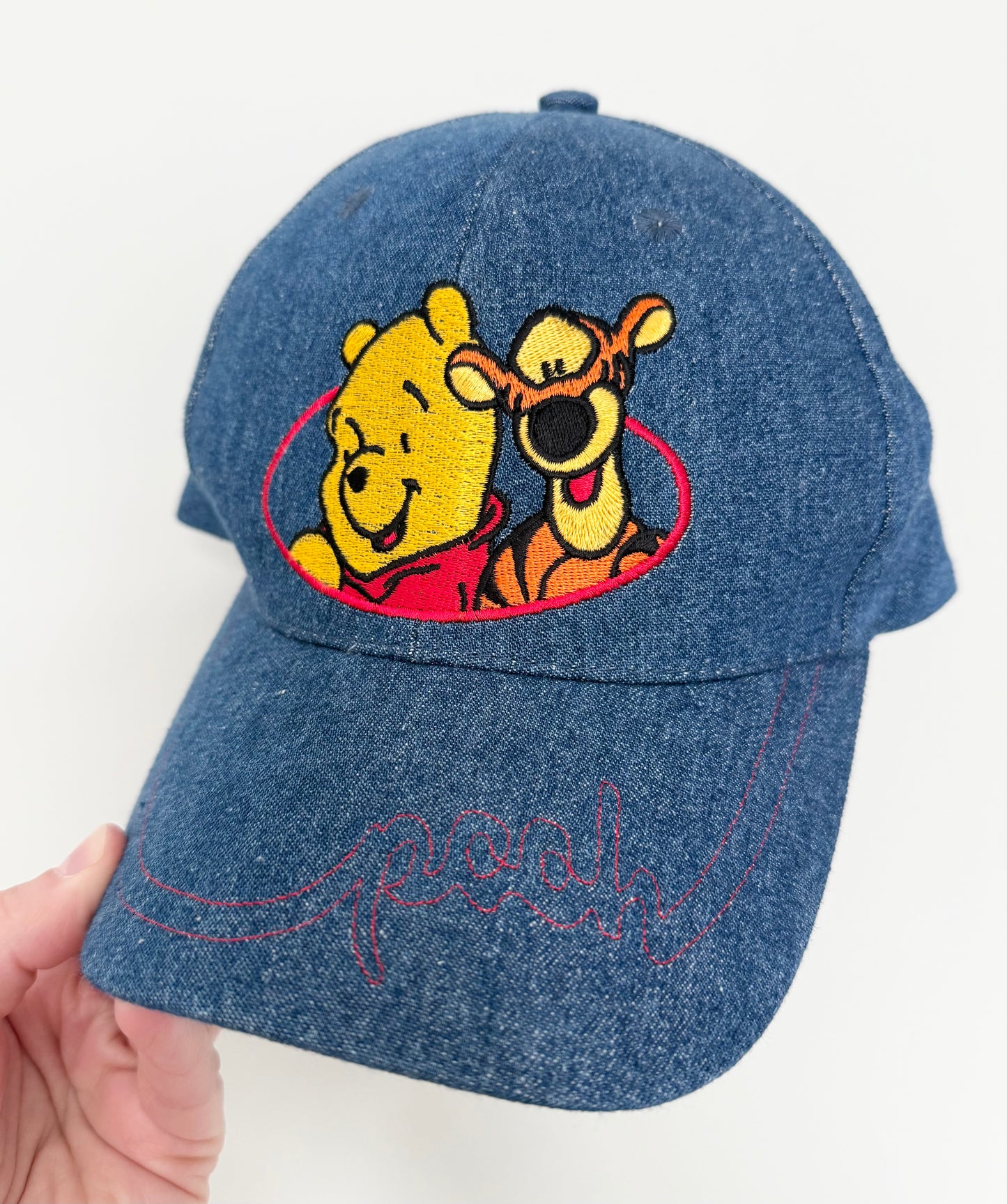 Adult Vintage Disneys Winnie the Pooh Jean Ball Cap