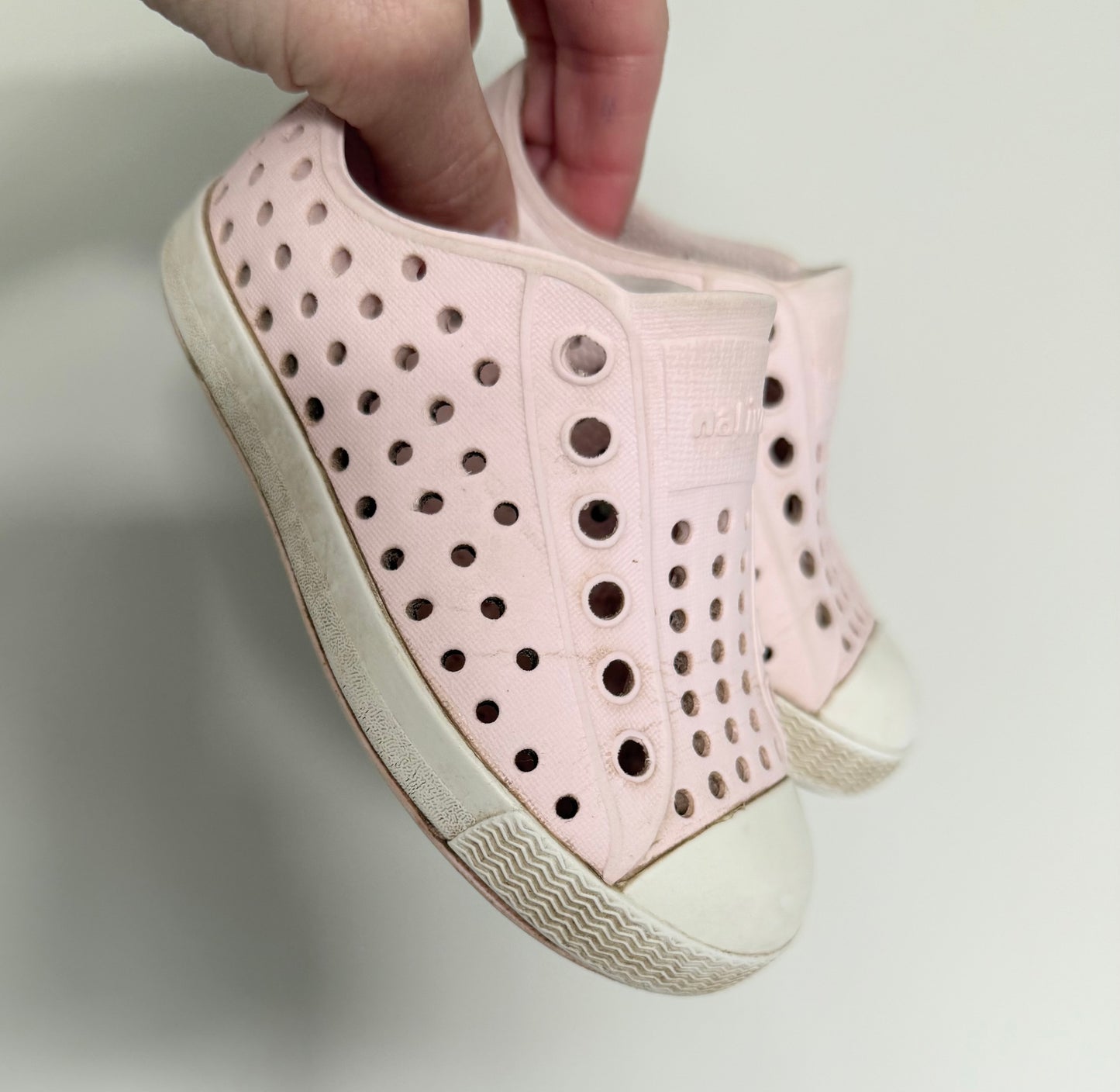 Native Light Pink Jefferson Slip Ons (C6)