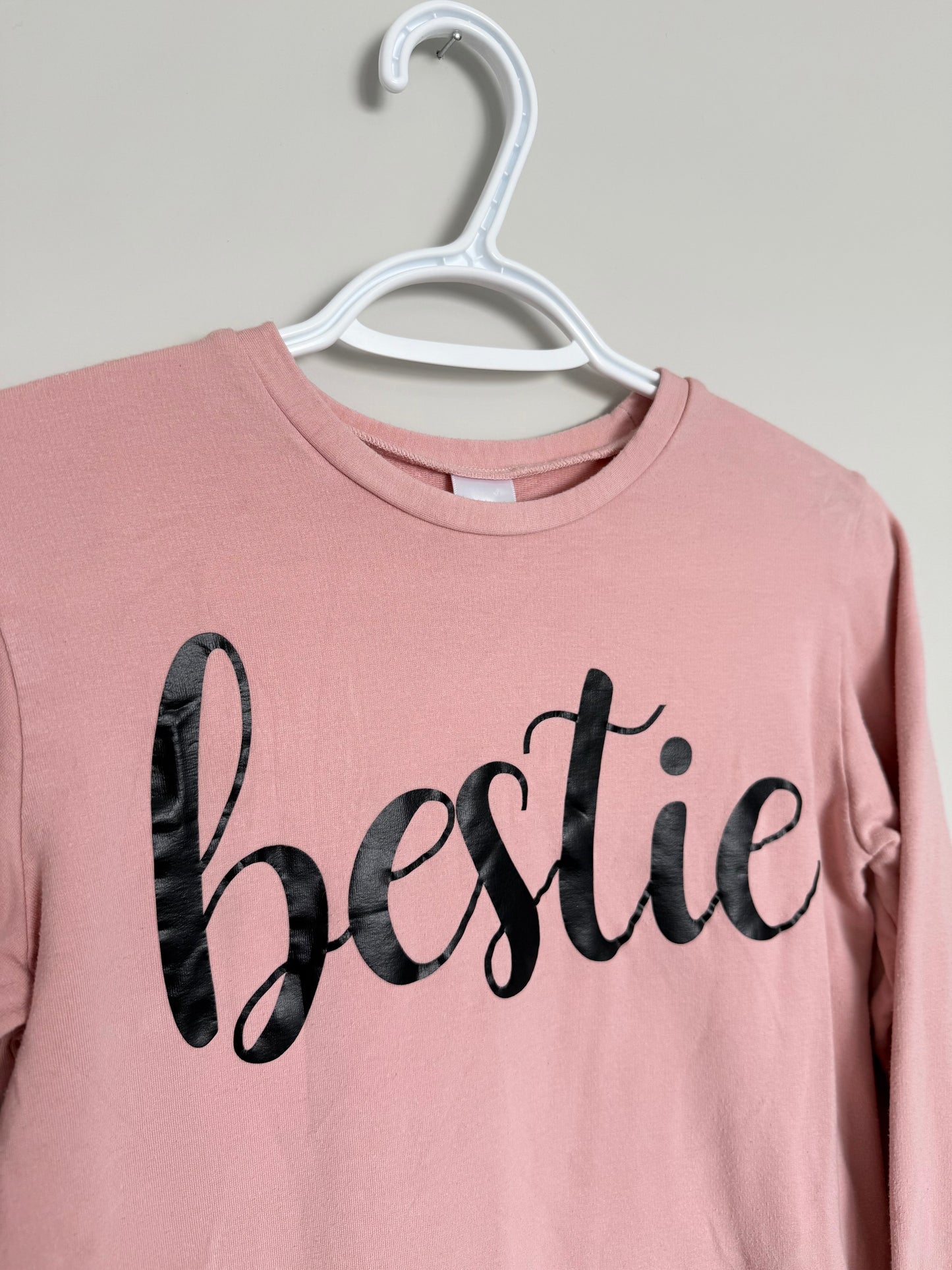 Posh & Cozy Pink Bestie Long Sleeve (Youth XL)