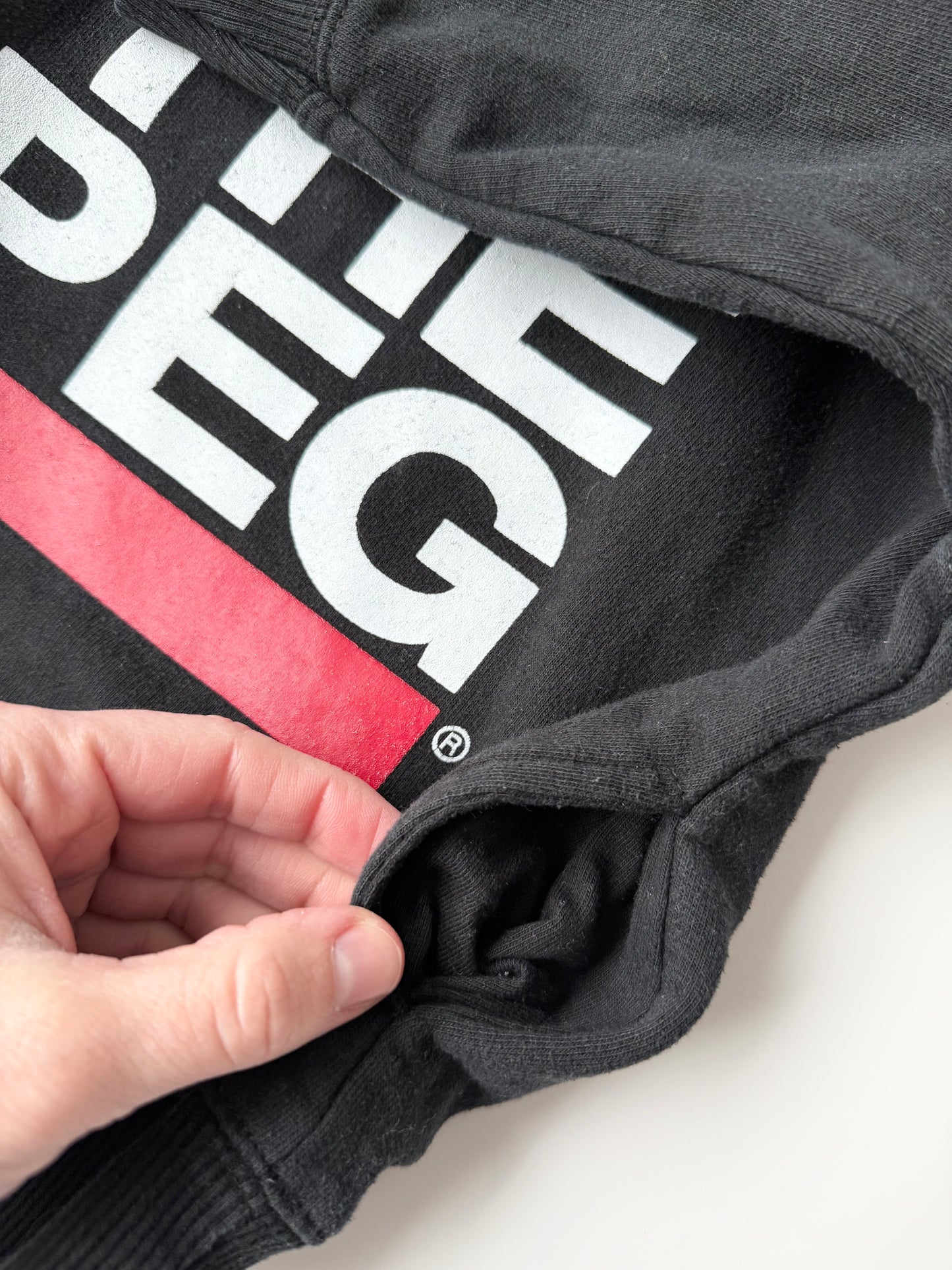 The Peg Black Hoodie (2/3T)
