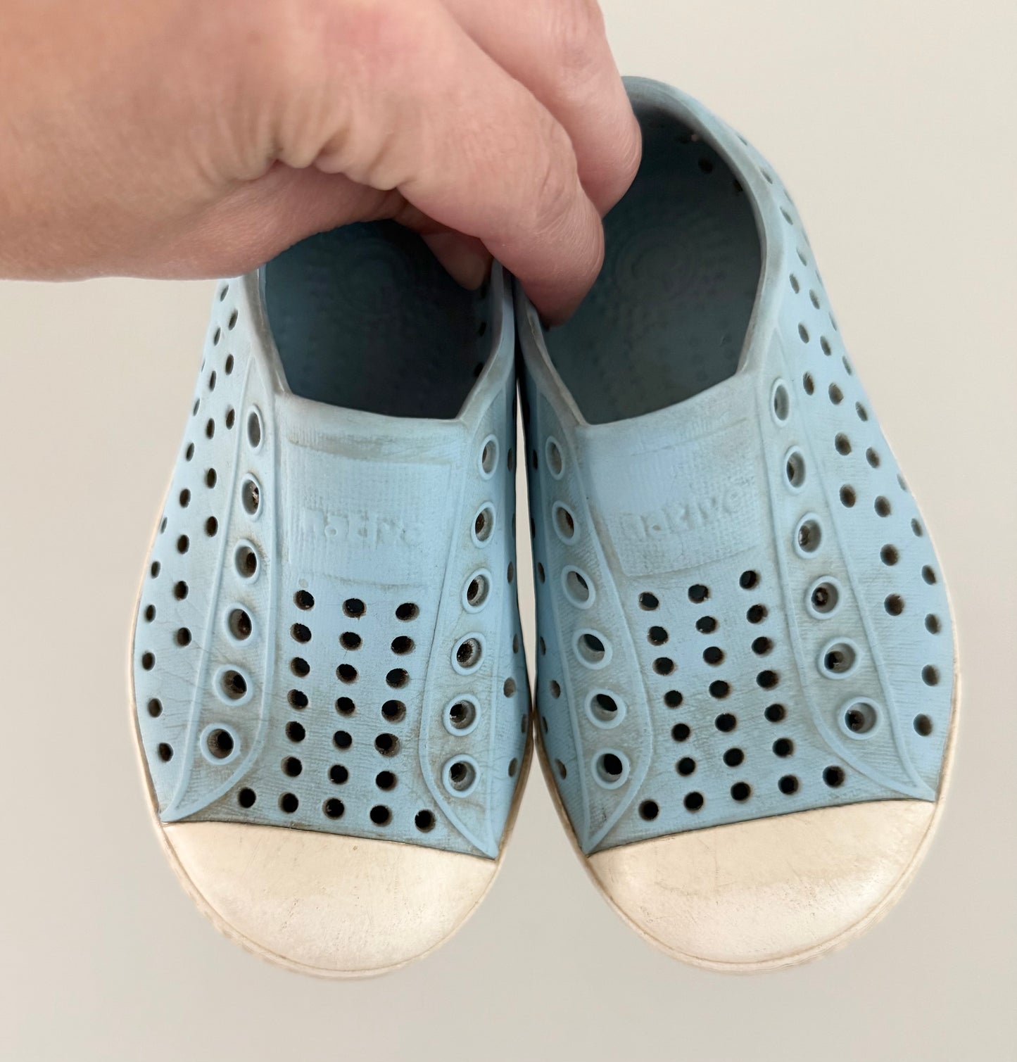 Native Light Blue Jefferson Slip Ons (C6)