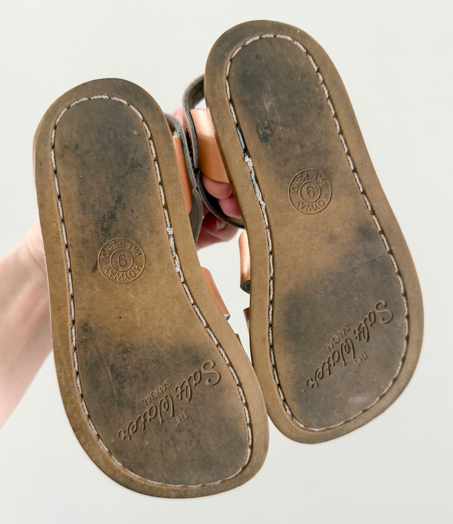 Salt Water Original Sandals - Rose Gold (9)