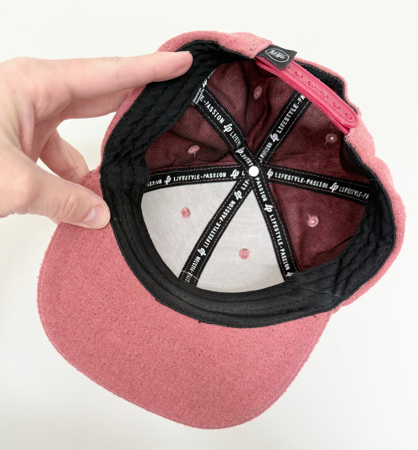 LP Apparel Fuzzy Pink SnapBack Hat (2T-5T)