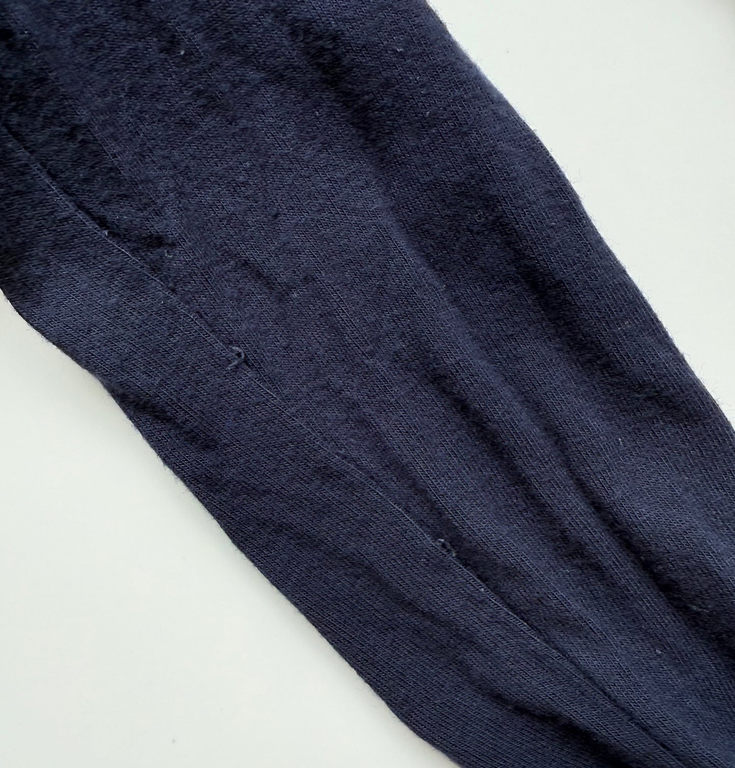 Kyte Navy Zipper Footie Sleeper (12-18 Months)