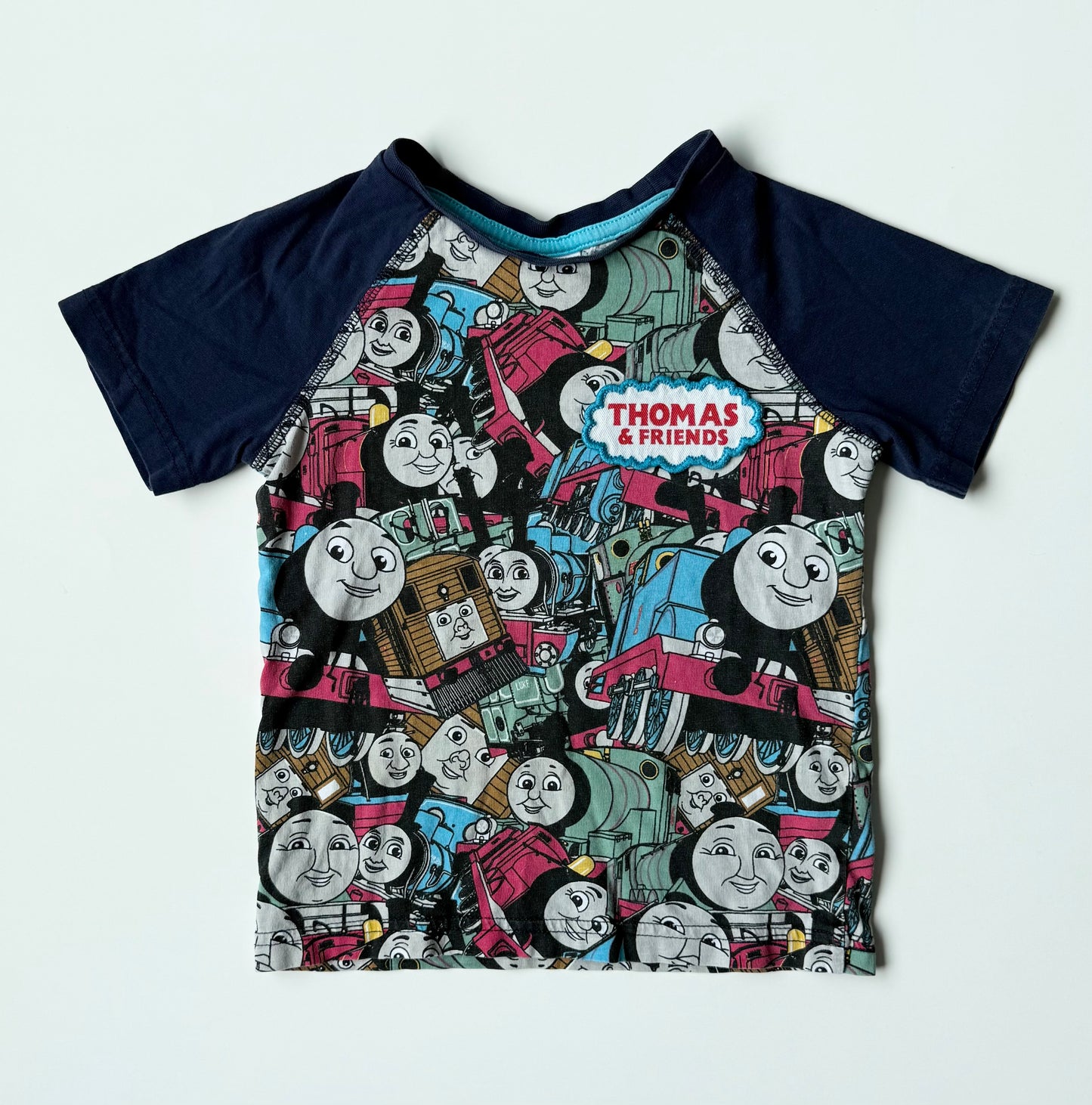 Tu Thomas & Friends Blue All Over Print T-Shirt (2-3 Years)