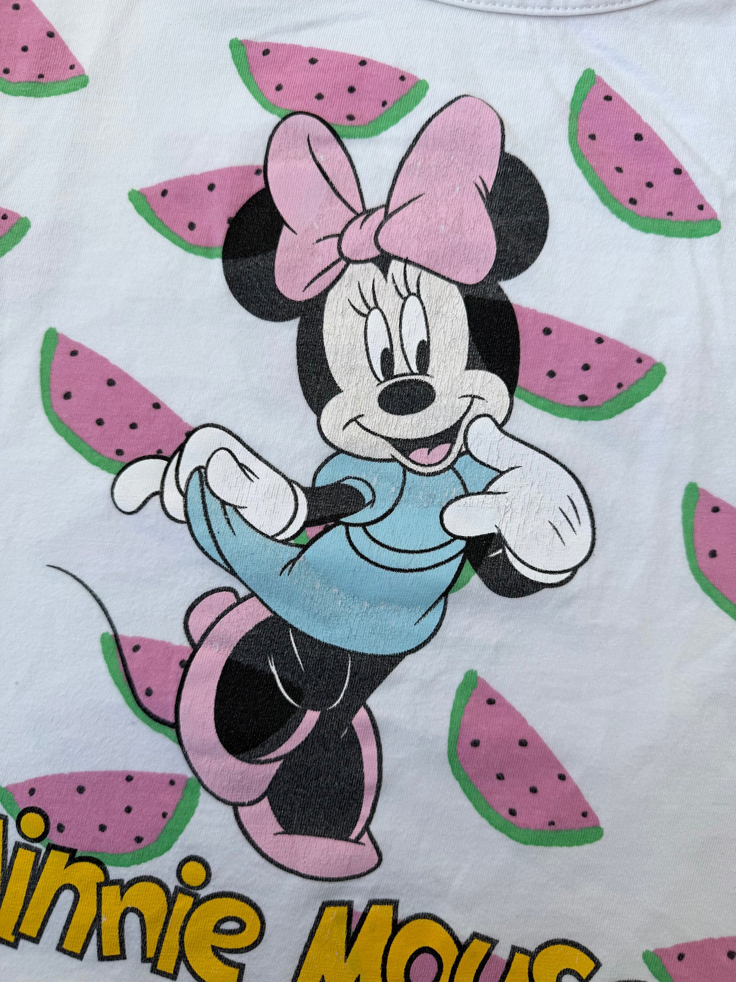 Zara Disney Minnie Mouse Watermelon T-Shirt (2-3 Years)