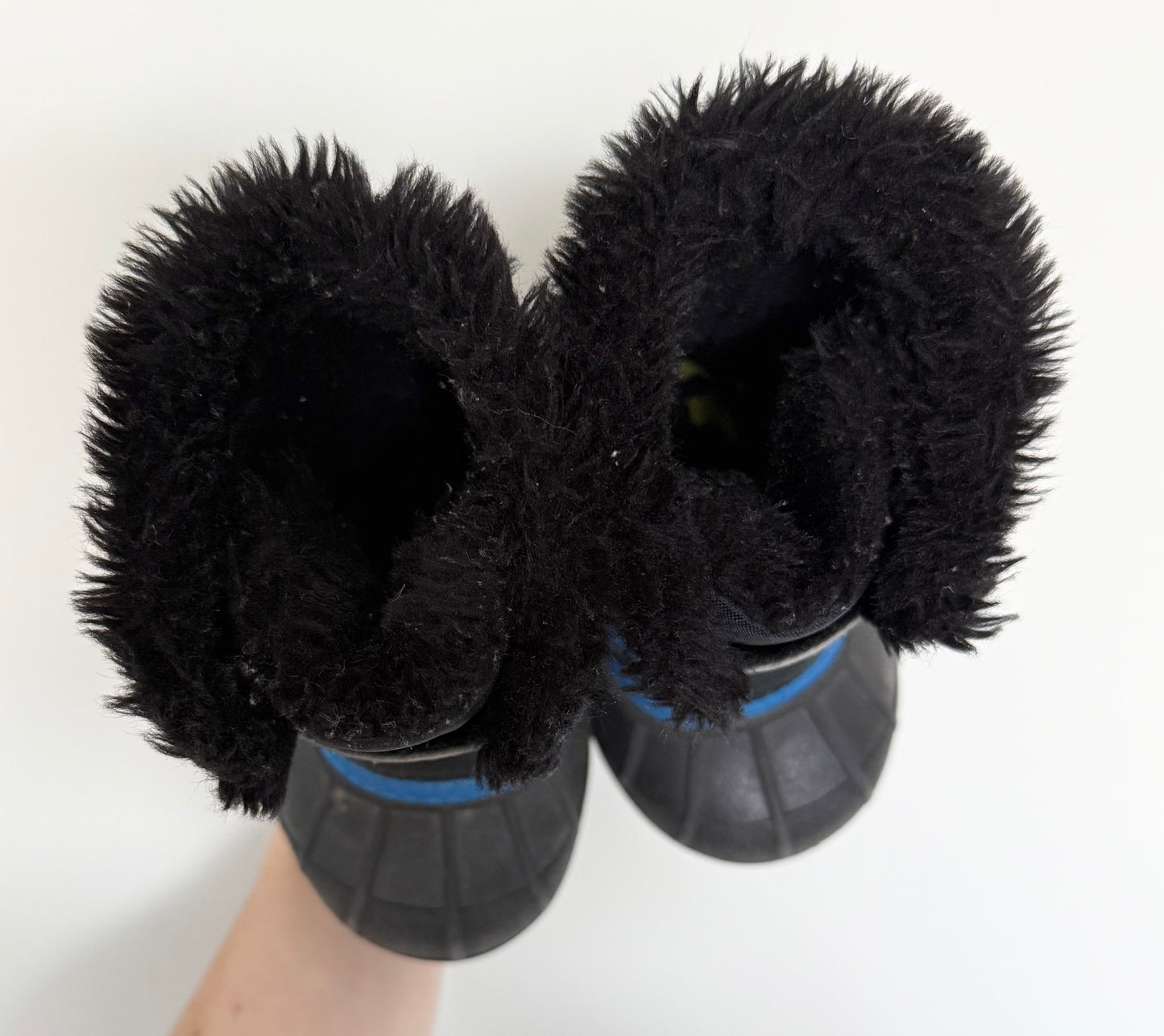 Sorel Black/Blue/Yellow Snow Commander Winter Boots (5)