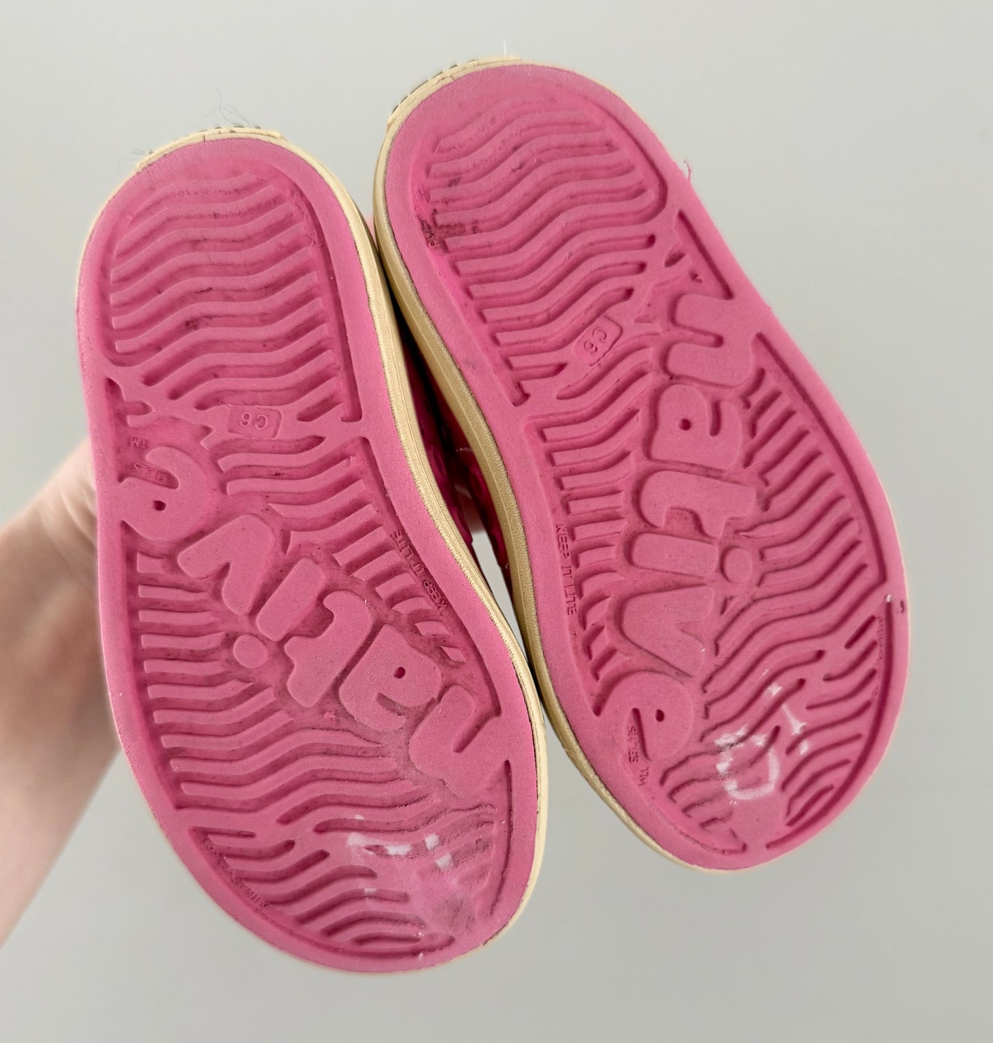 Native Dark Pink Jefferson Slip Ons (6)