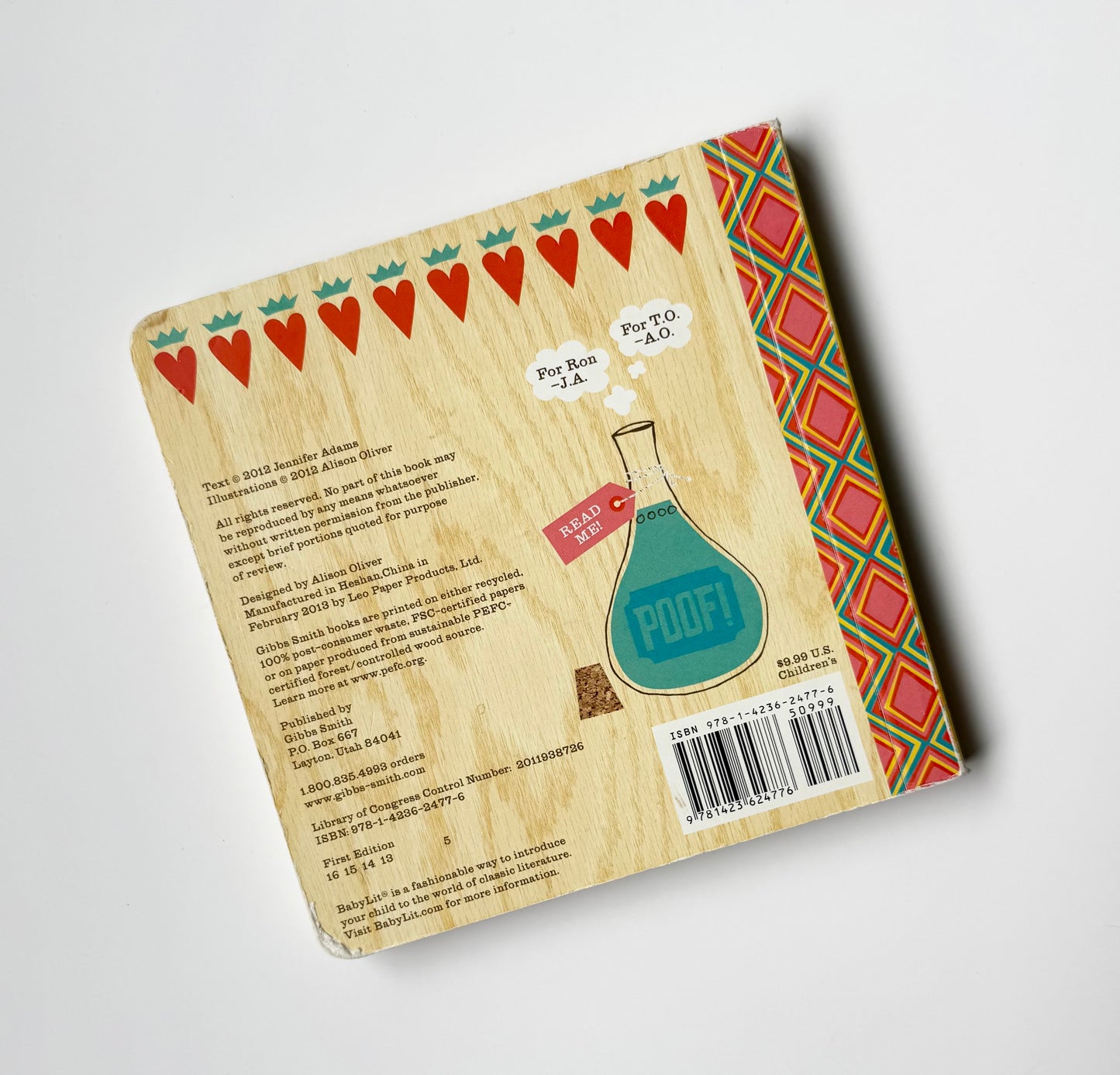 Alice in Wonderland : A Babylit Colors Primer