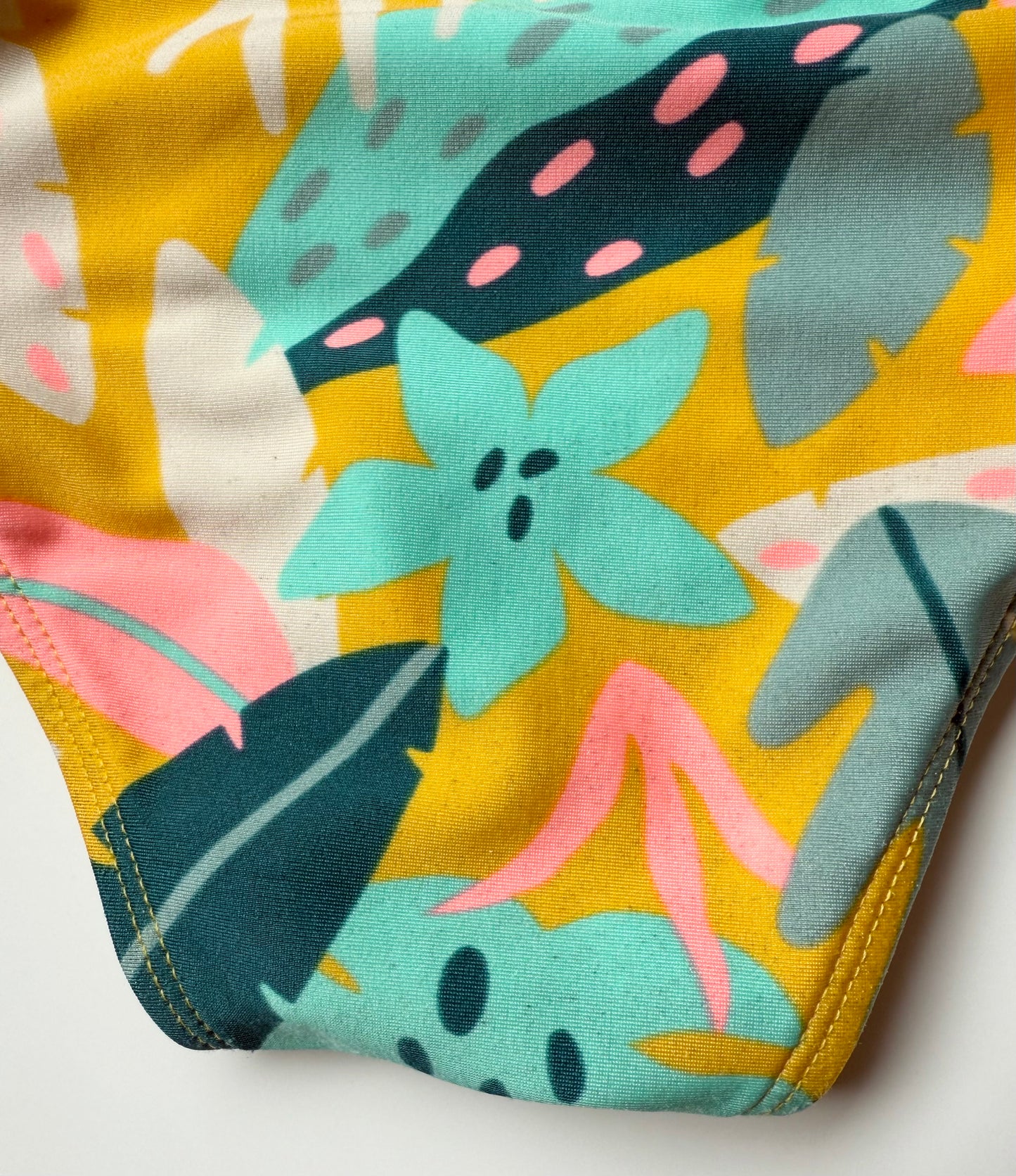 Cat & Jack Colourful Tropical One Piece Swimsuit (12 Months)