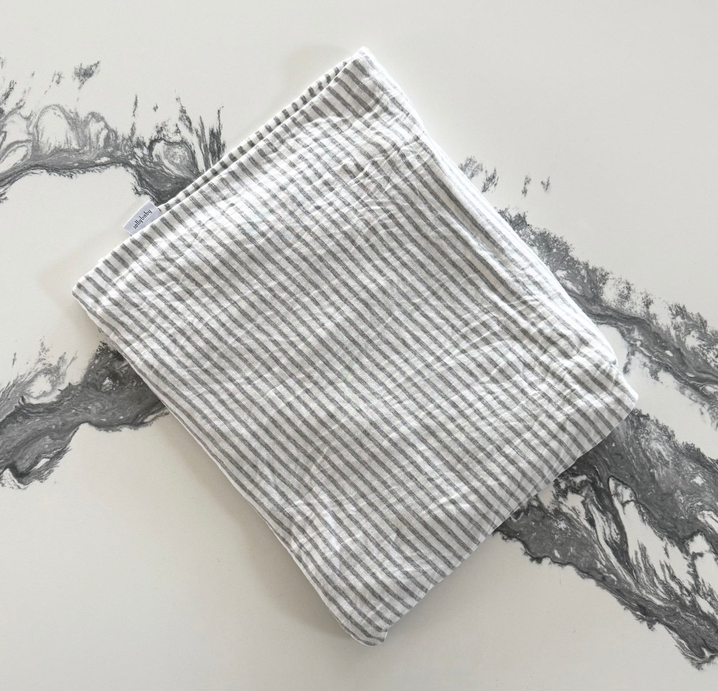 Sollybaby White & Grey Wrap Carrier