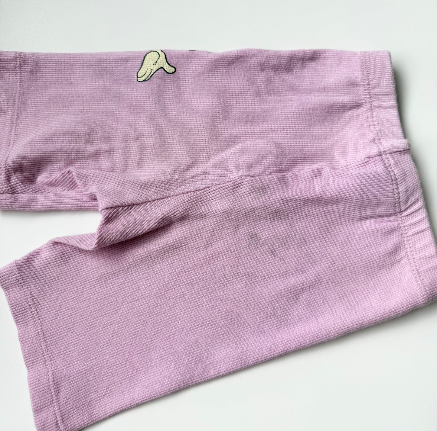 Zara x Disney Purple Ribbed Minnie Mouse Biker Shorts (4 Years)