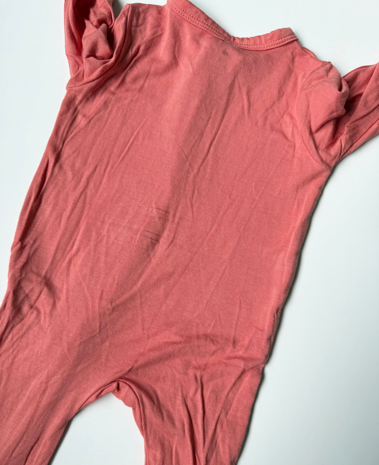 Kyte Melon Zipper Romper (3-6 Months)