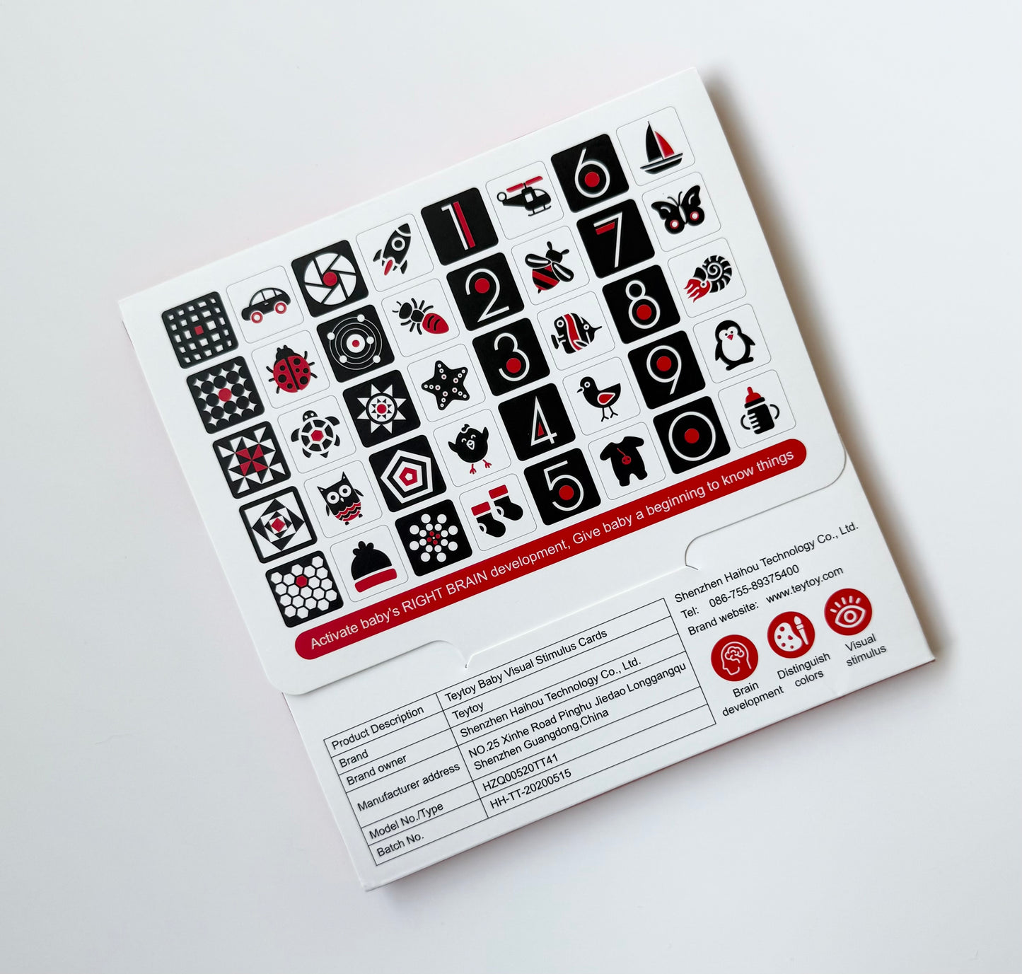 Teytoy Baby Visual Stimulus Cards