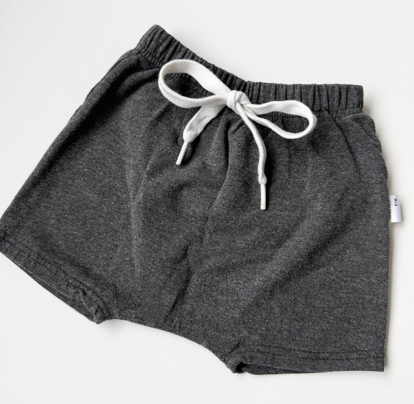 Portage & Main Dark Grey Shorts (6-12 Months)