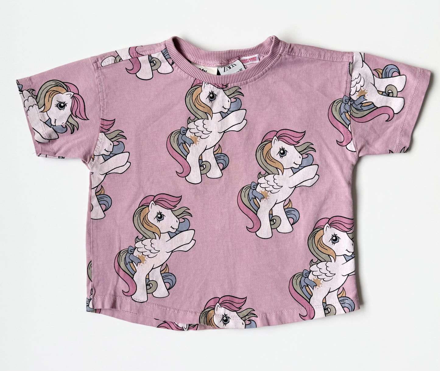 Zara x My Little Pony Light Pink/Purple Pony T-Shirt (2 Years)