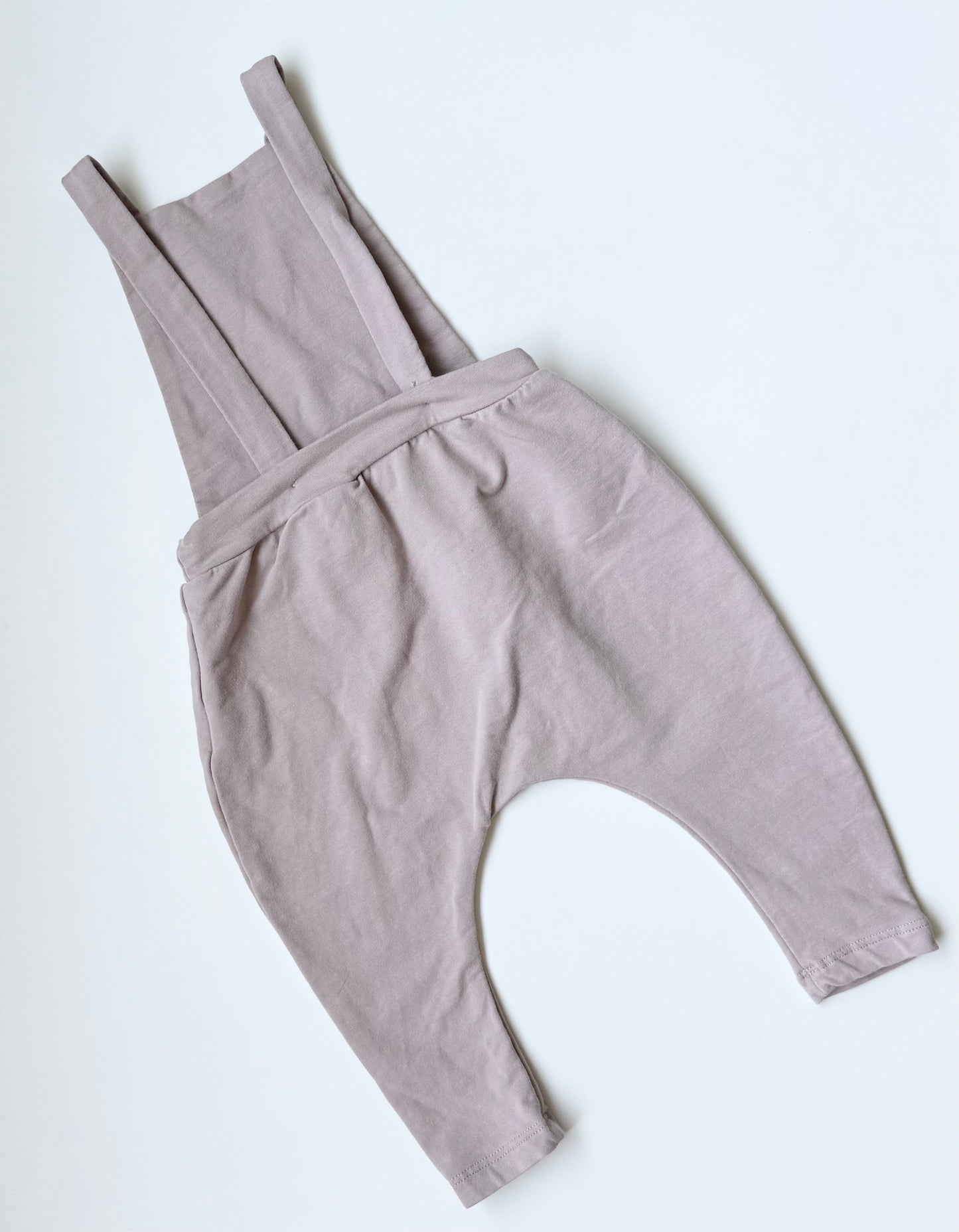 Bobby. G Light Lavender Tank Jumpsuit/Fabric Overalls (6-12 Months)