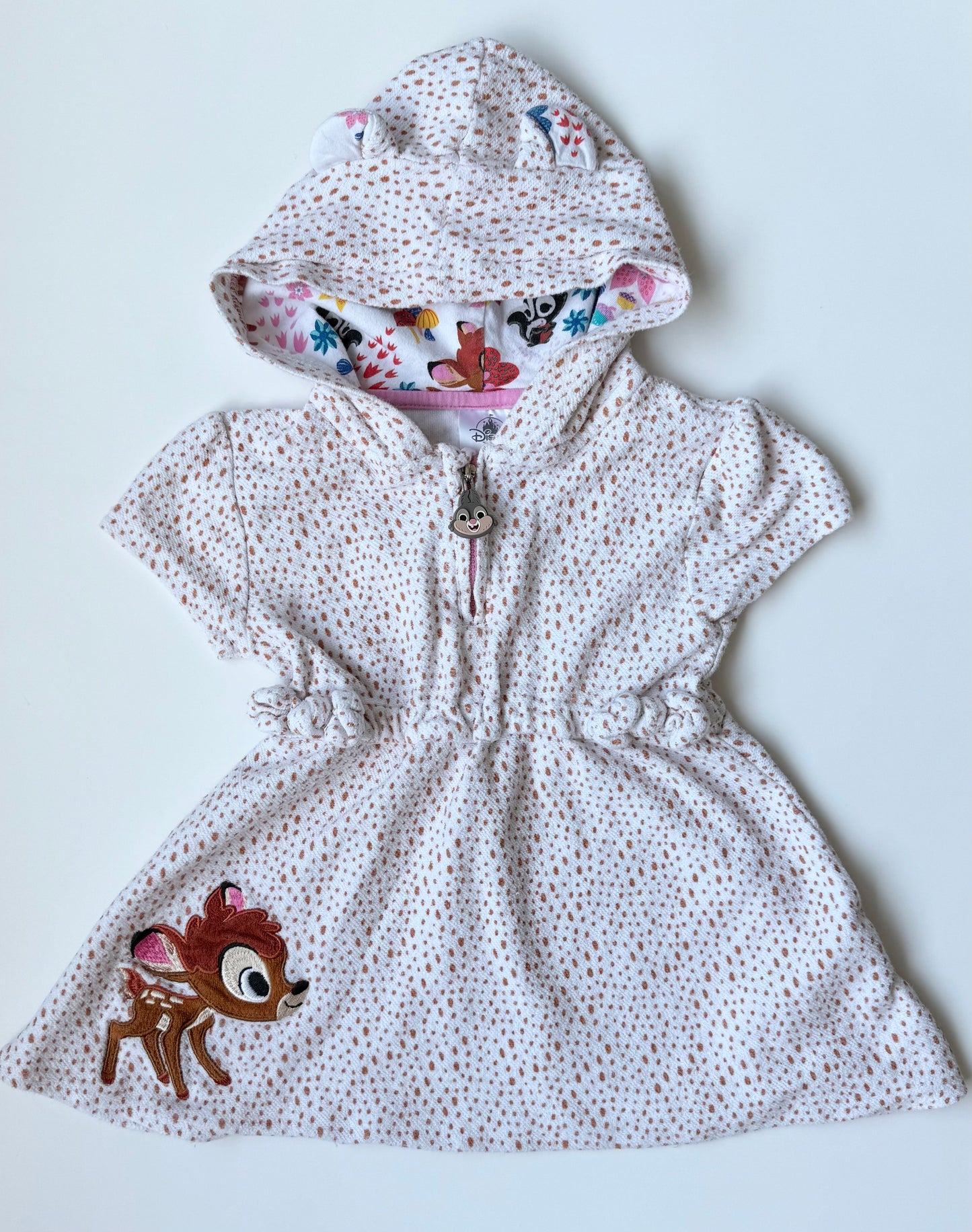 The Disney Store Bambi Speckled Towel Dress (3T)