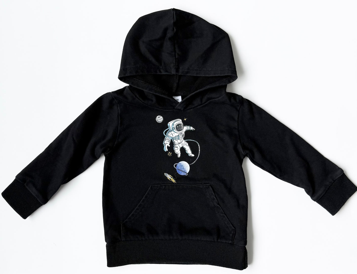 PatPat Black Astronaut Hoodie (18-24 Months)