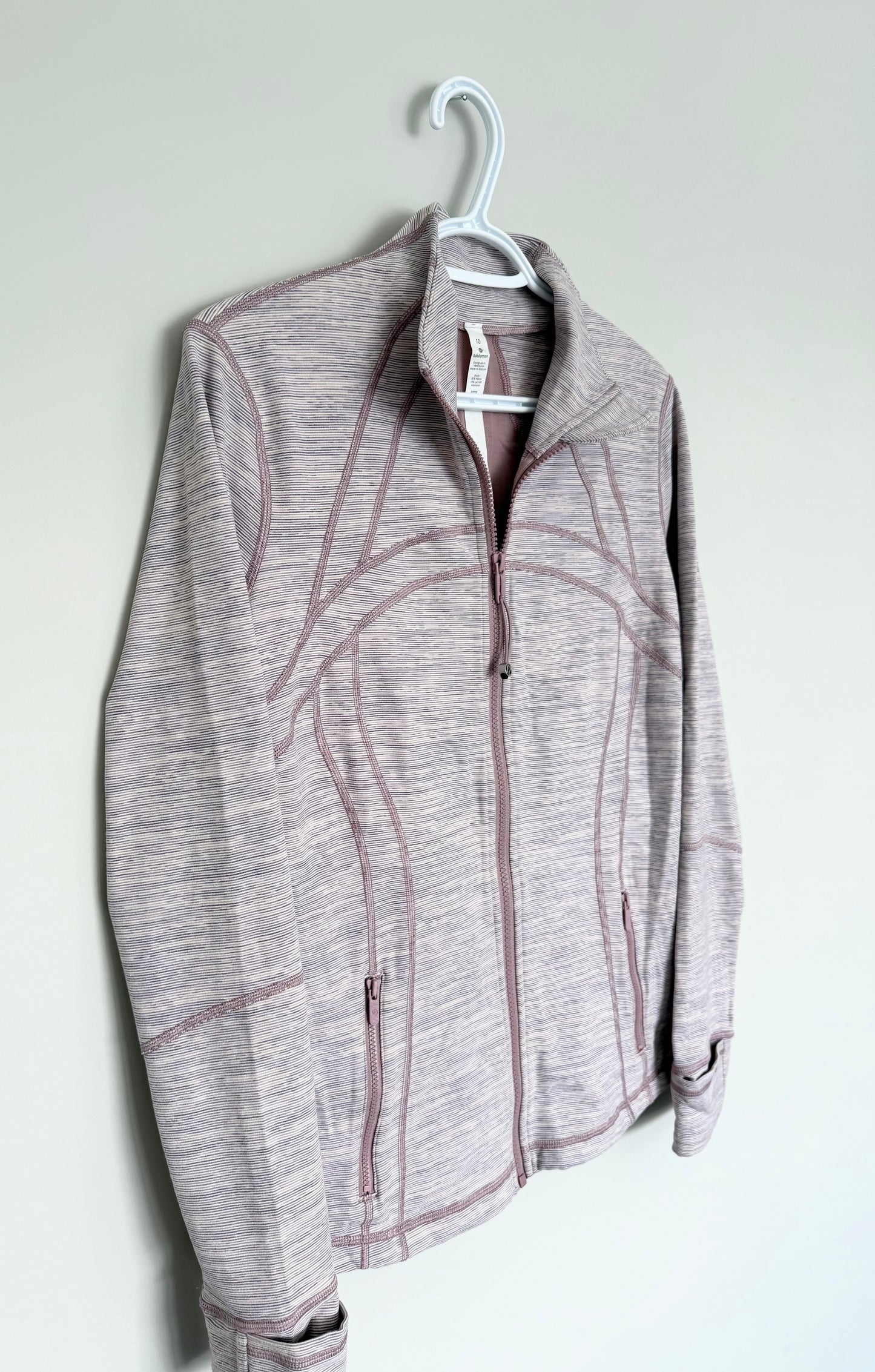 Women’s Lululemon Define Jacket in Wee Are From Space Pink Bliss Mauve (10)
